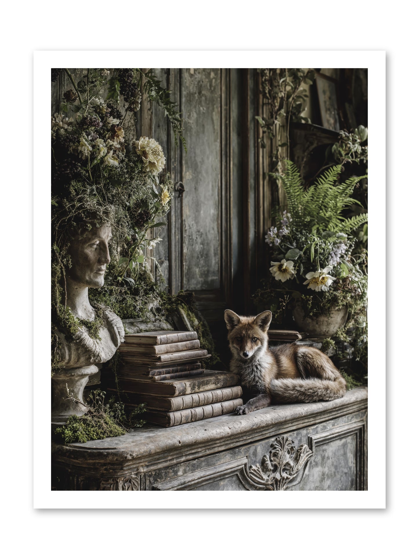 Mischief blessed -- Loose Canvas Print 18x24