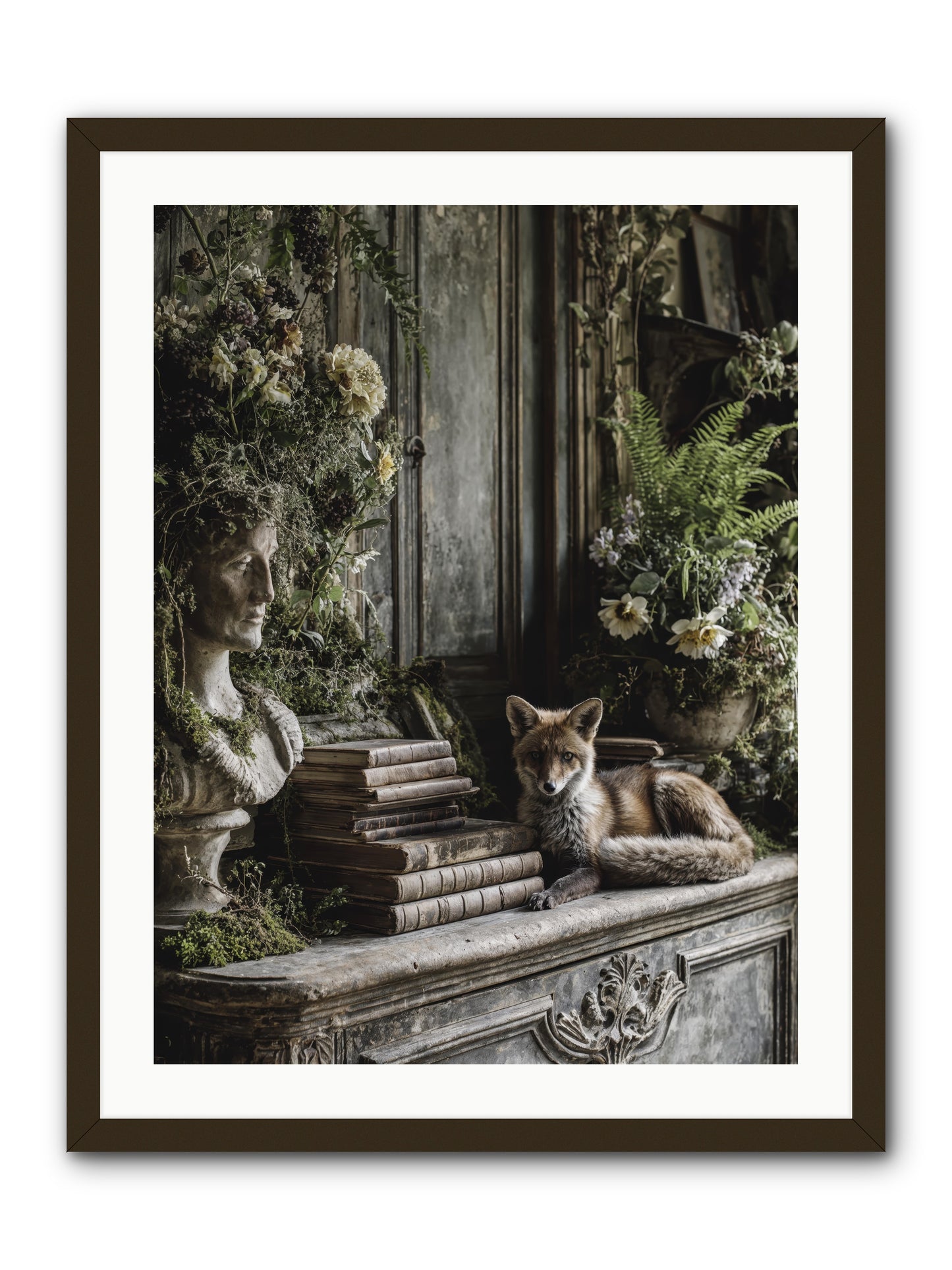 Mischief blessed -- Framed Print - Black 24x32