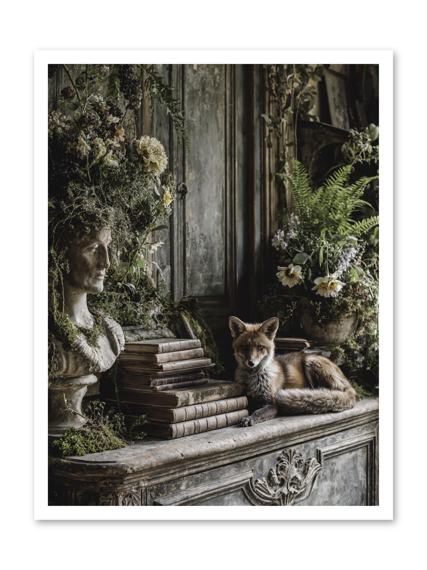 Mischief blessed -- Loose Canvas Print 24x32
