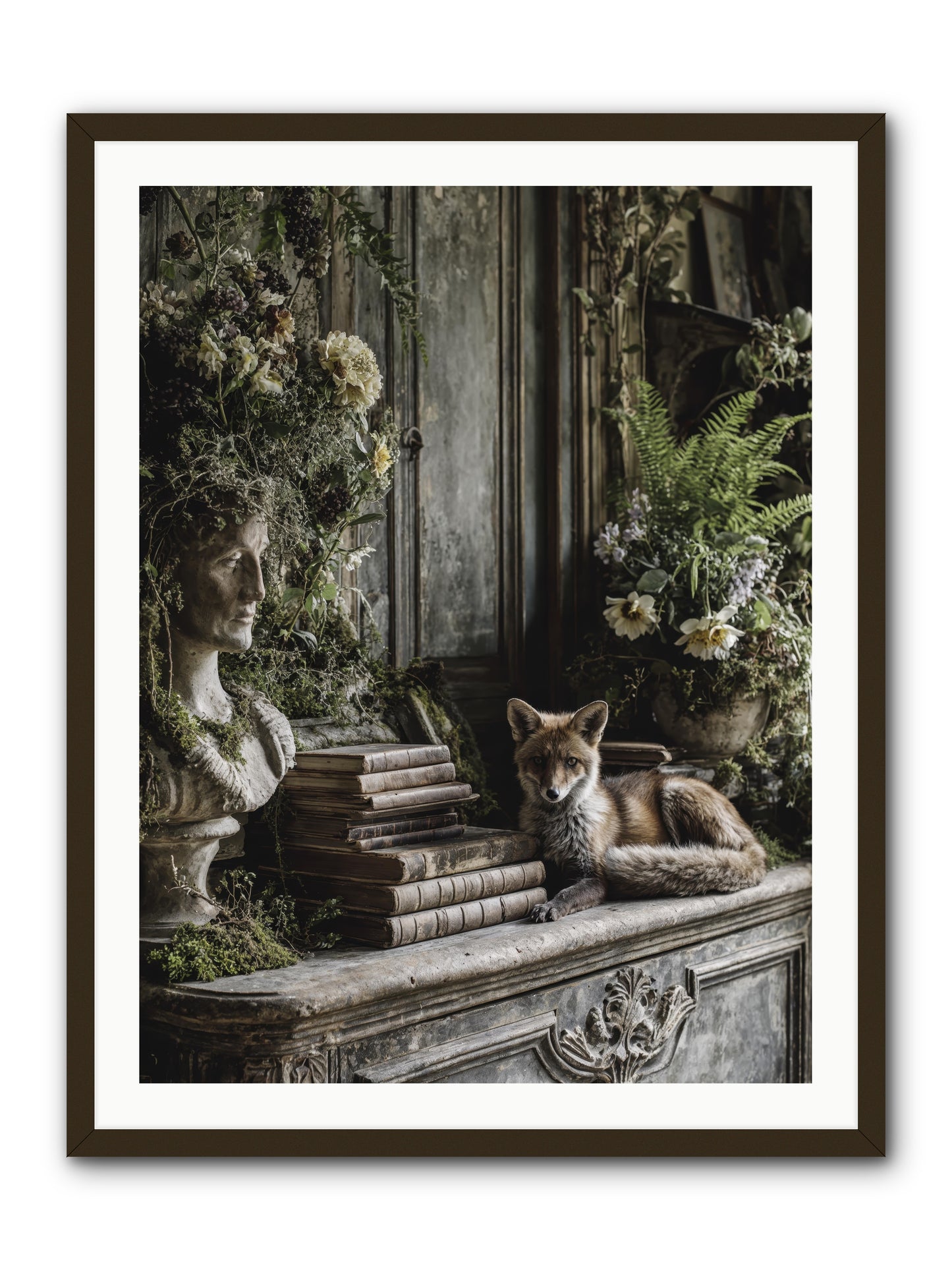 Mischief blessed -- Framed Print - Black 30x40