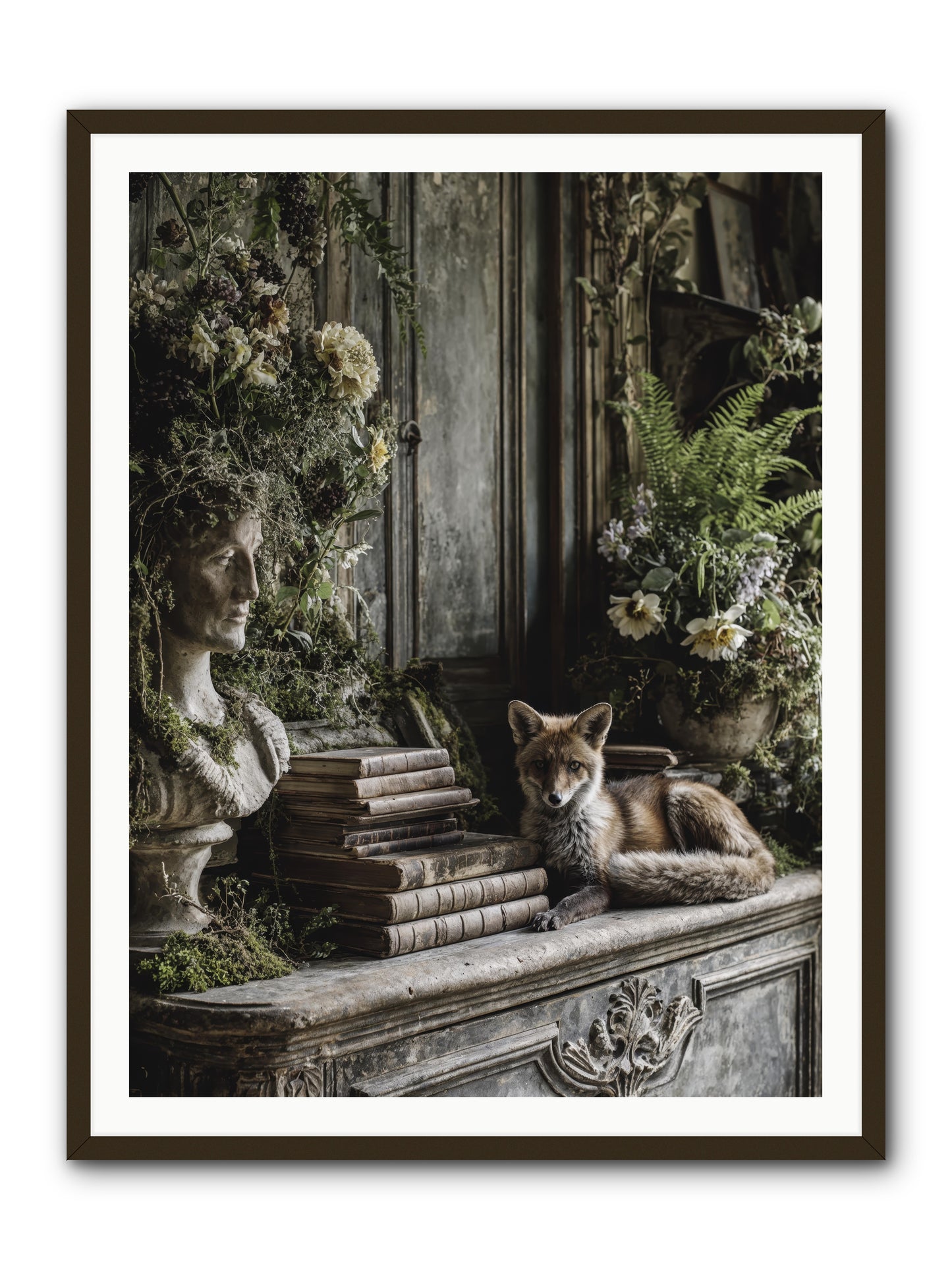 Mischief blessed -- Framed Print - Black 36x48
