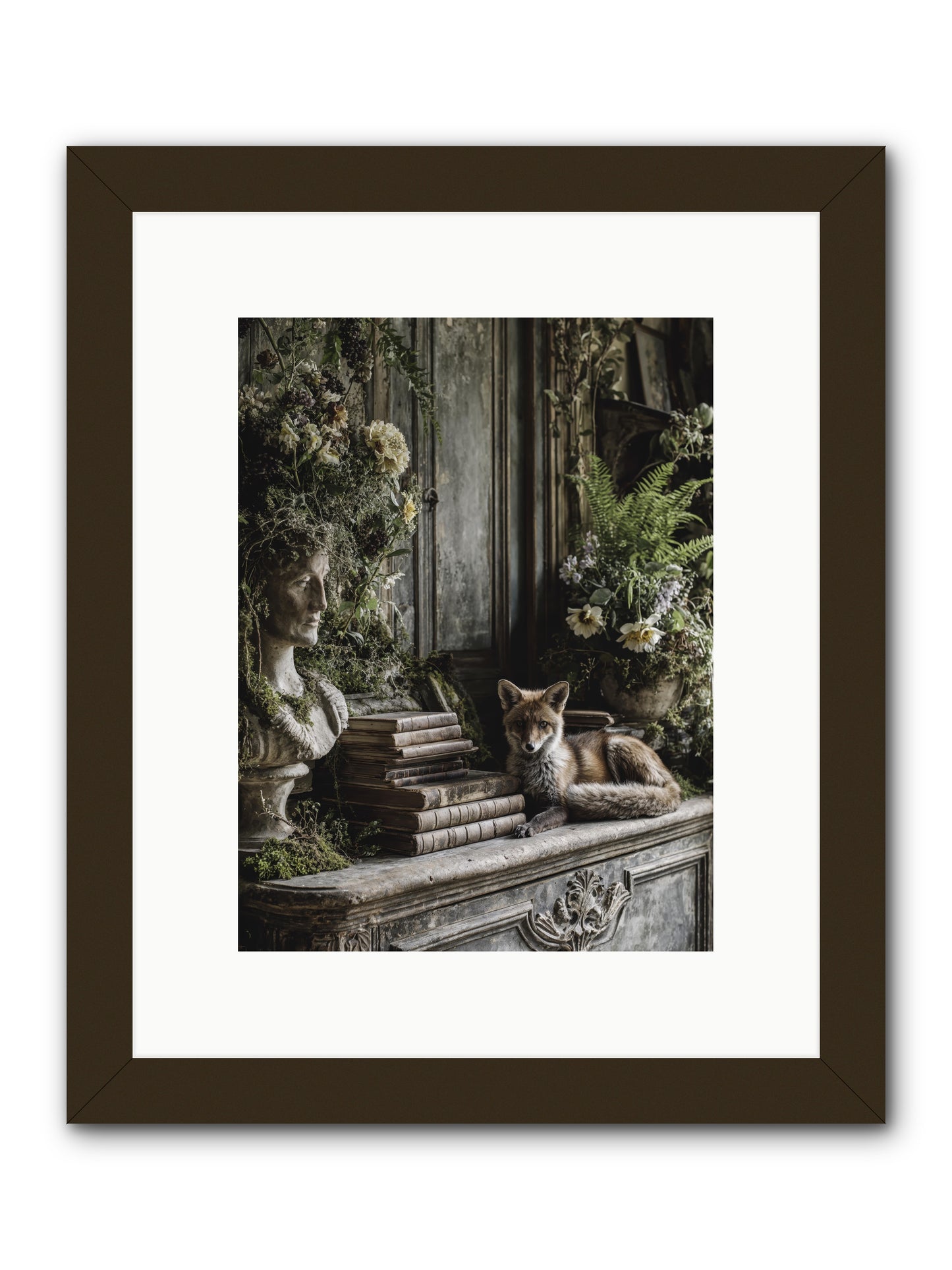 Mischief blessed -- Framed Print - Black 9x12