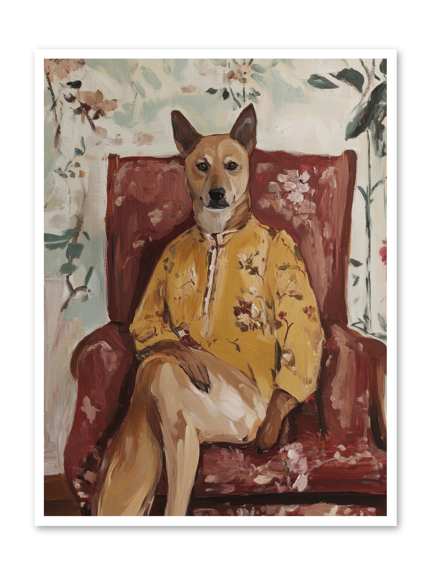 Miss Honey Bee -- Paper Print 36x48