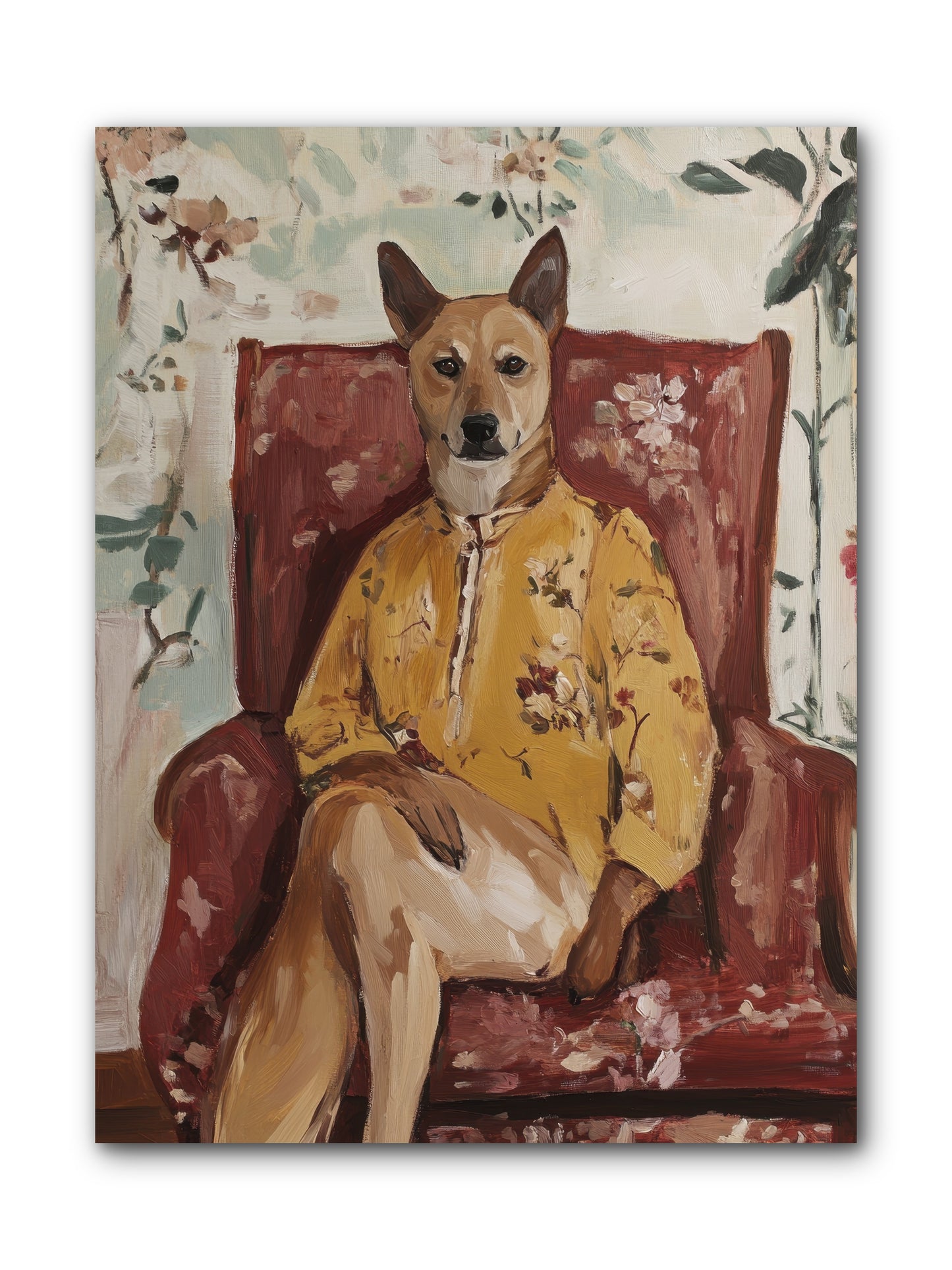 Miss Honey Bee -- Wrapped Canvas 9x12