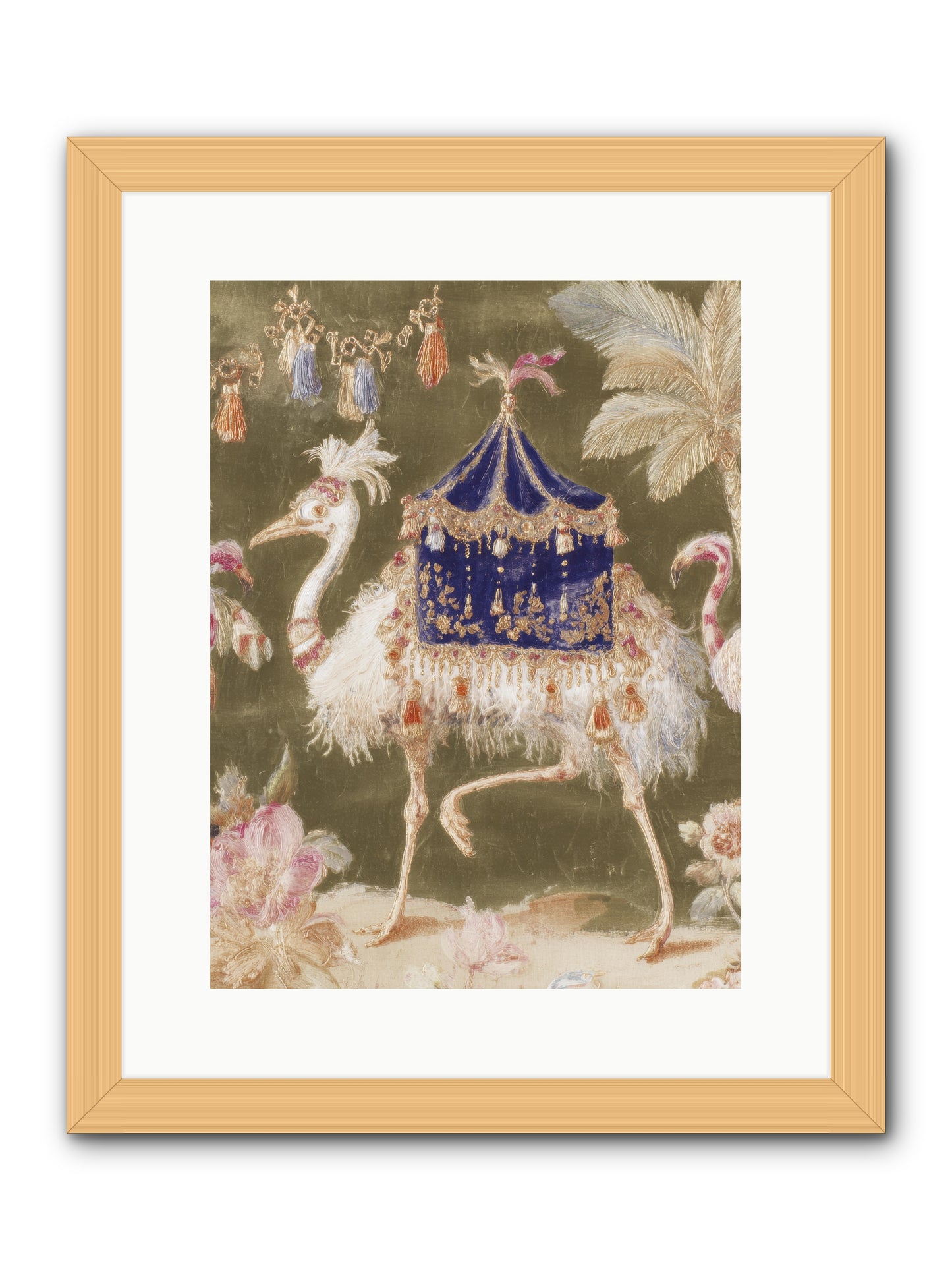 Miss Honeythorne’s Parade -- Framed Print - Natural 12x16