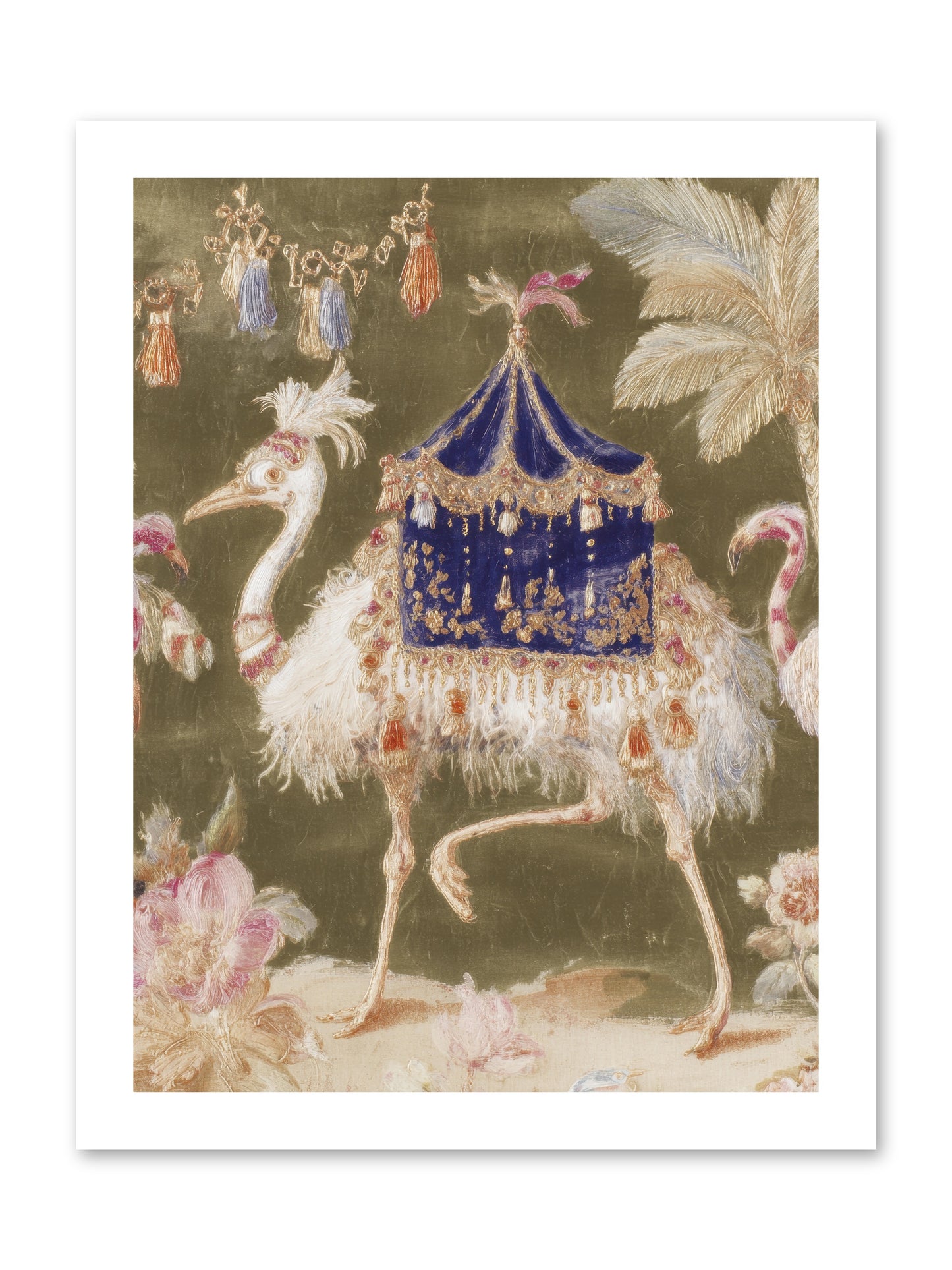 Miss Honeythorne’s Parade -- Loose Canvas Print 12x16