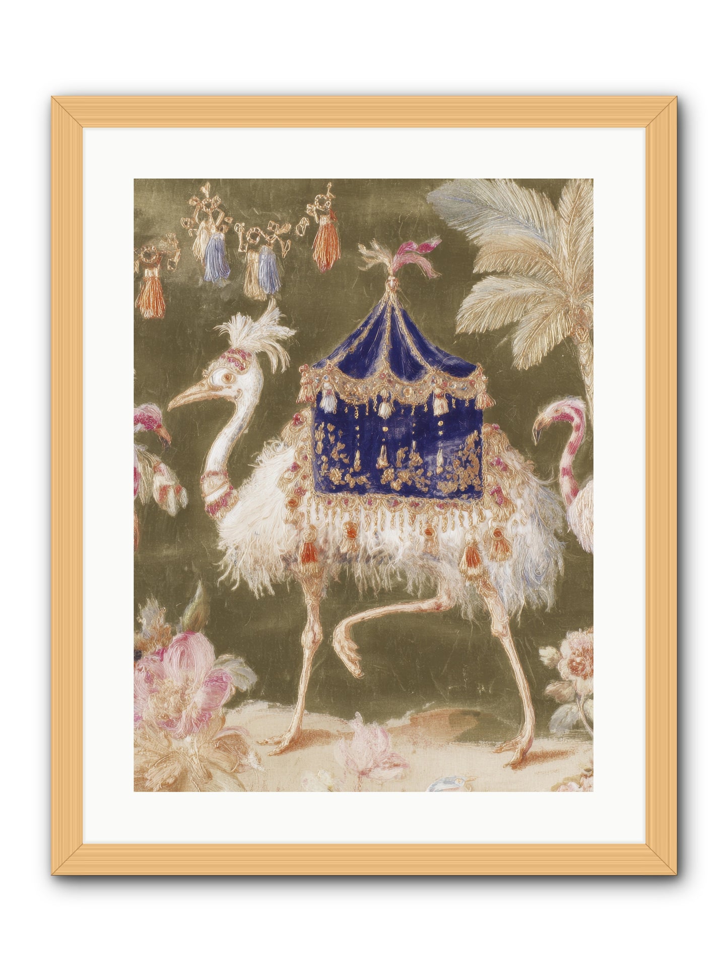 Miss Honeythorne’s Parade -- Framed Print - Natural 18x24