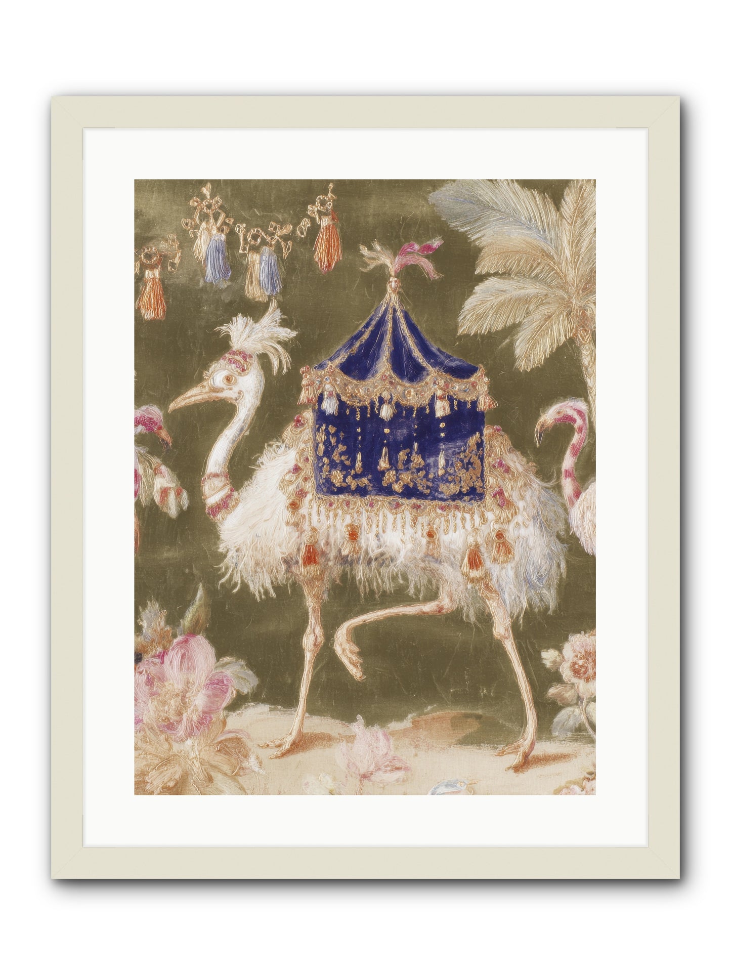 Miss Honeythorne’s Parade -- Framed Print - White 18x24
