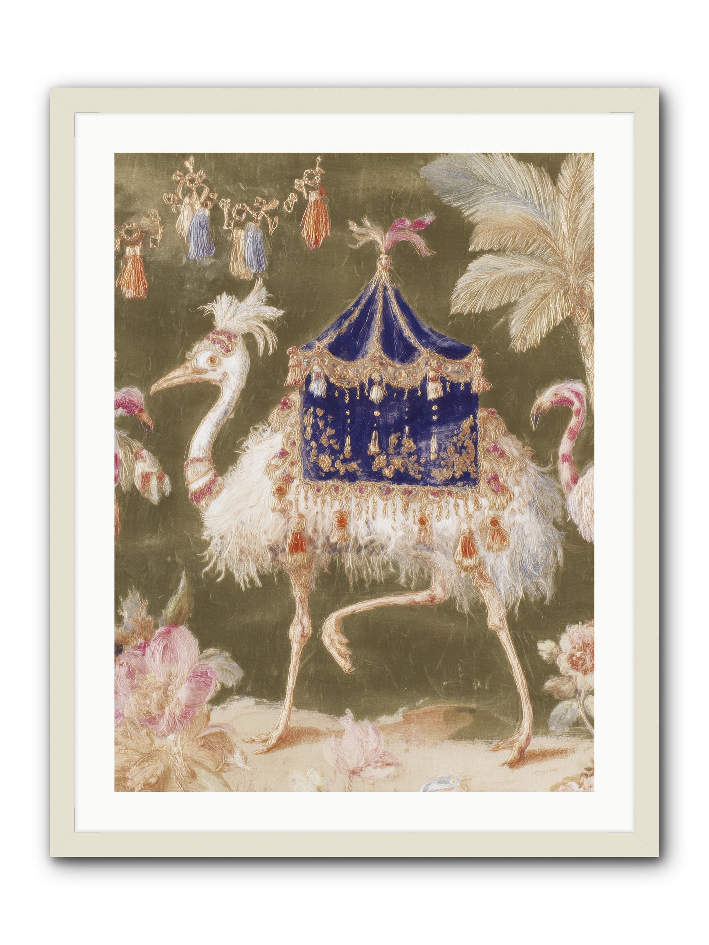 Miss Honeythorne’s Parade -- Framed Print - White 24x32