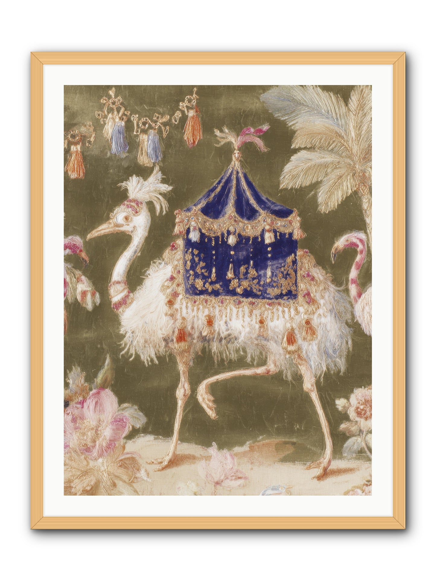 Miss Honeythorne’s Parade -- Framed Print - Natural 30x40