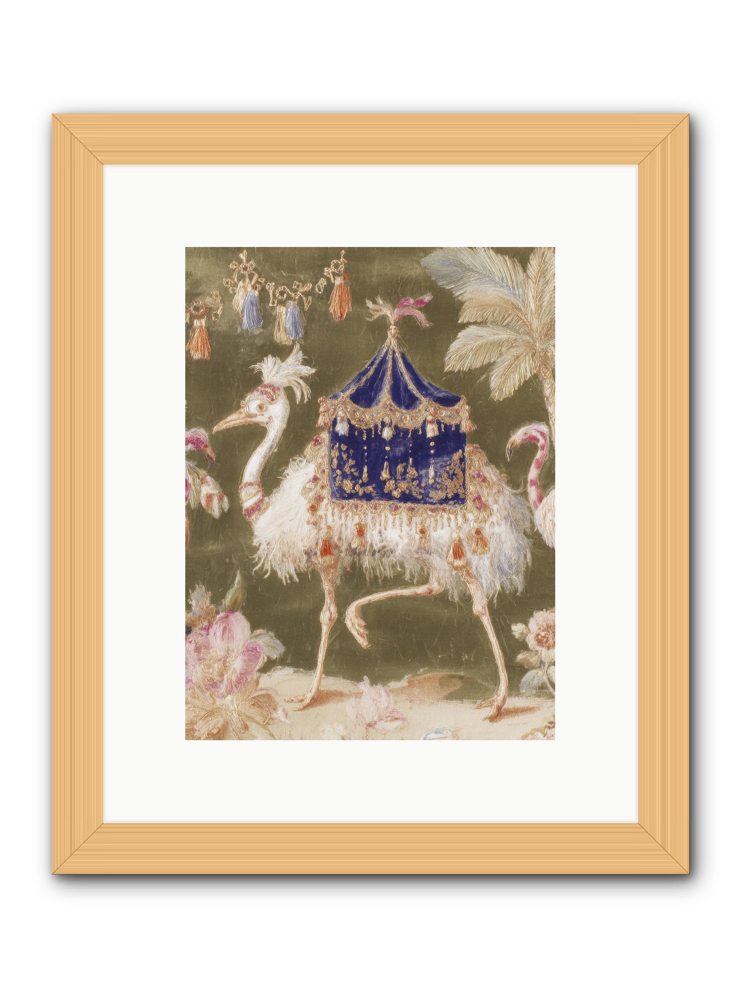 Miss Honeythorne’s Parade -- Framed Print - Natural 9x12