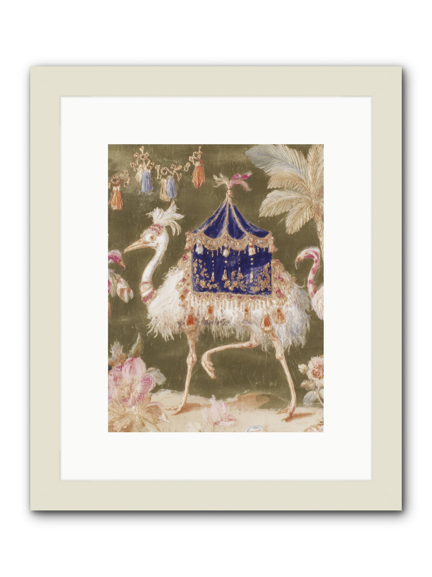 Miss Honeythorne’s Parade -- Framed Print - White 9x12