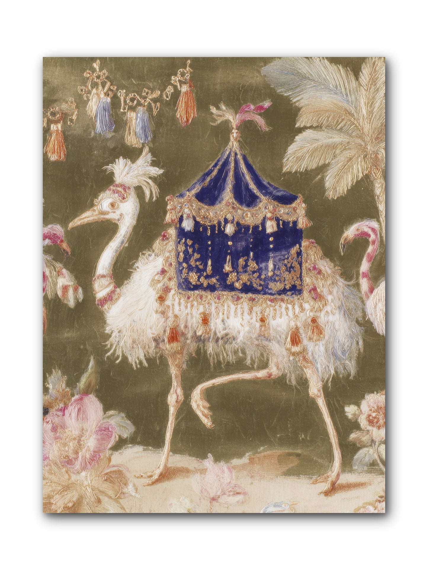 Miss Honeythorne’s Parade -- Wrapped Canvas 9x12