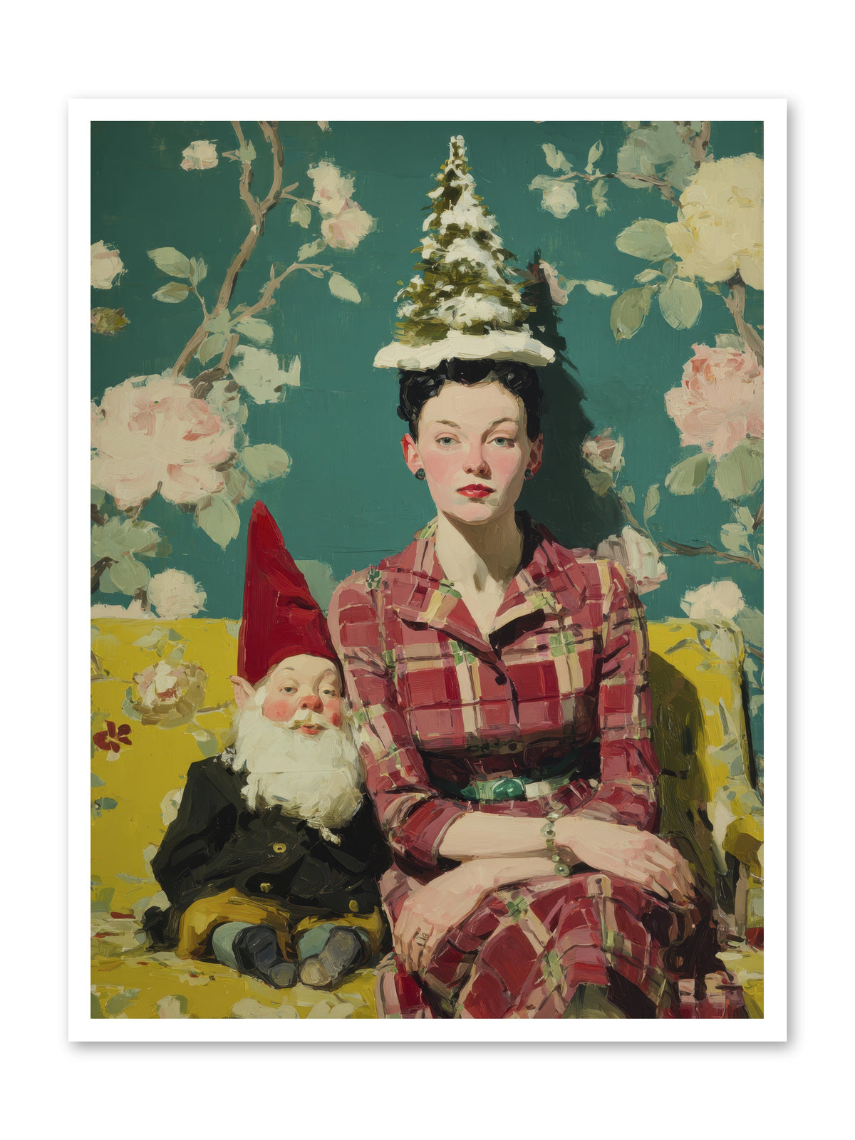 Miss Marrow’s Holiday Agenda -- Paper Print 30x40