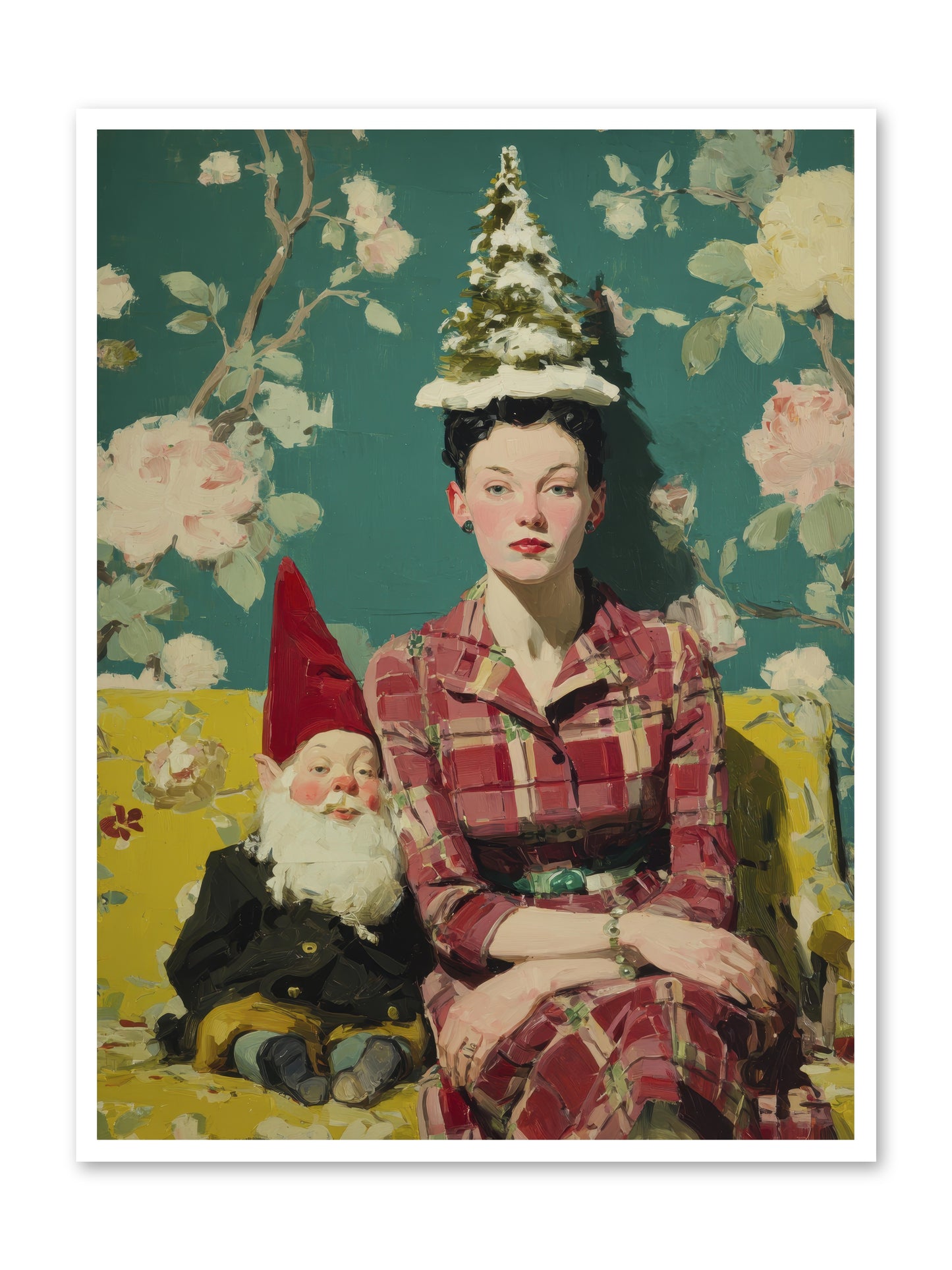 Miss Marrow’s Holiday Agenda -- Paper Print 36x48