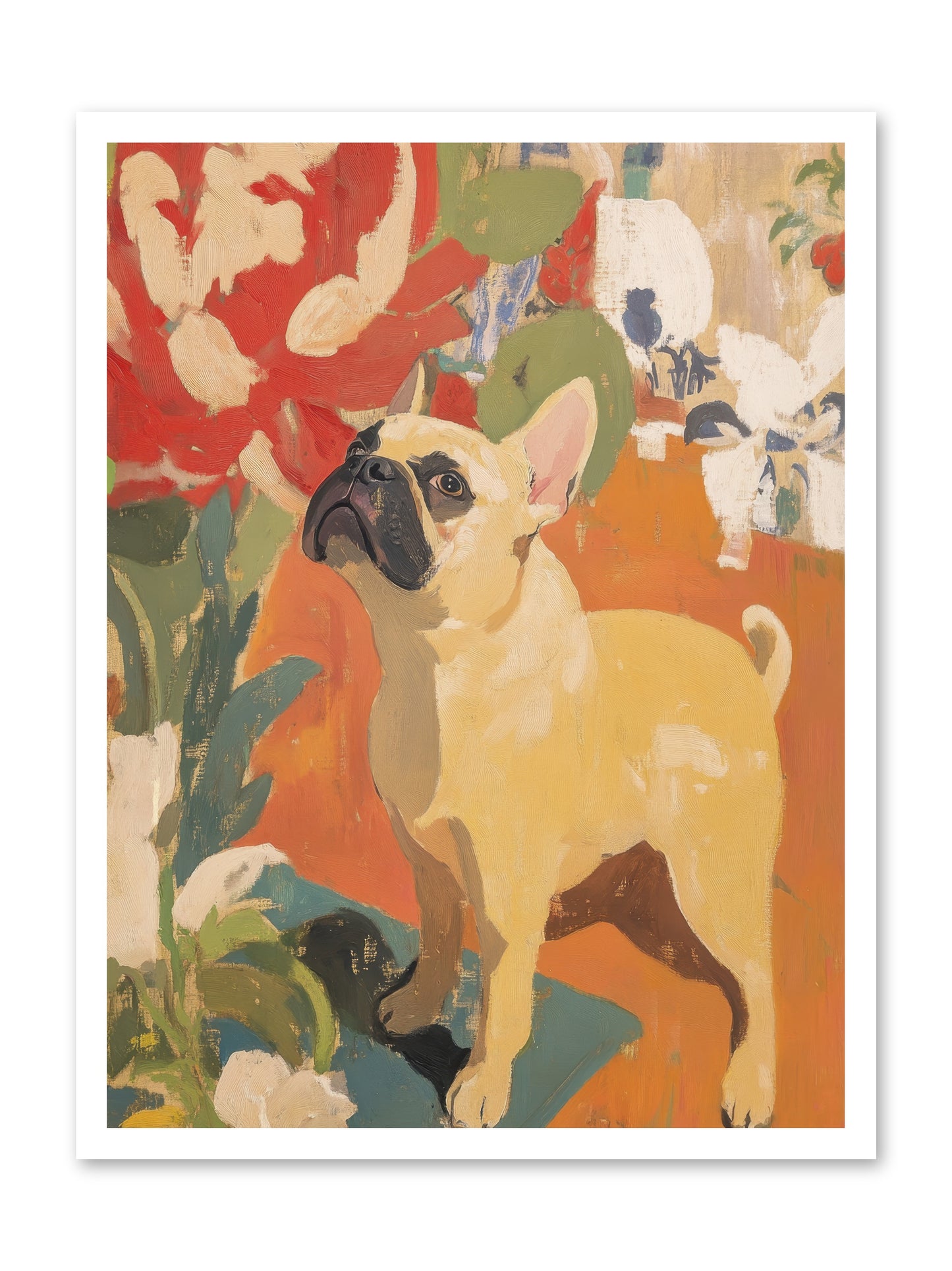 Miss Peaches Butterworth -- Loose Canvas Print 24x32