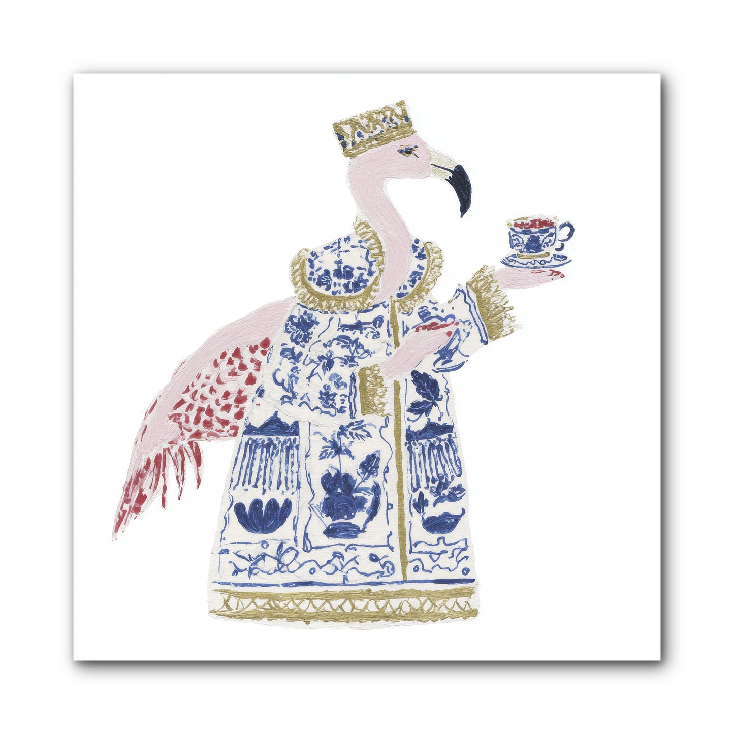 Miss Plume’s Catalogue -- Wrapped Canvas 10x10