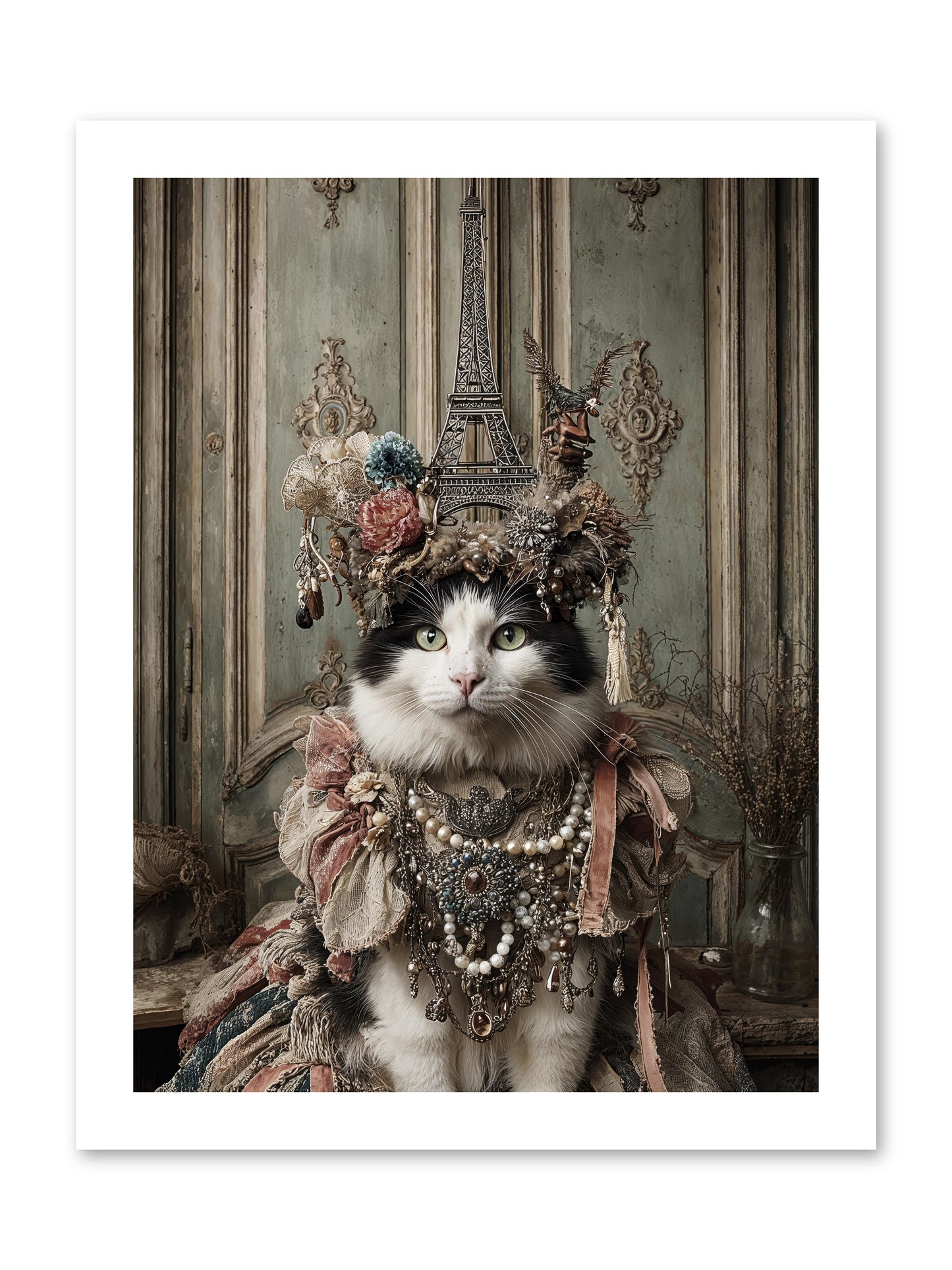 Miss Twill and the Lemon Parade -- Loose Canvas Print 12x16