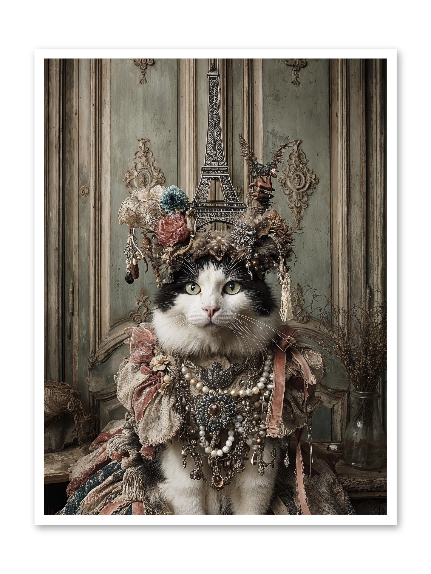 Miss Twill and the Lemon Parade -- Loose Canvas Print 36x48