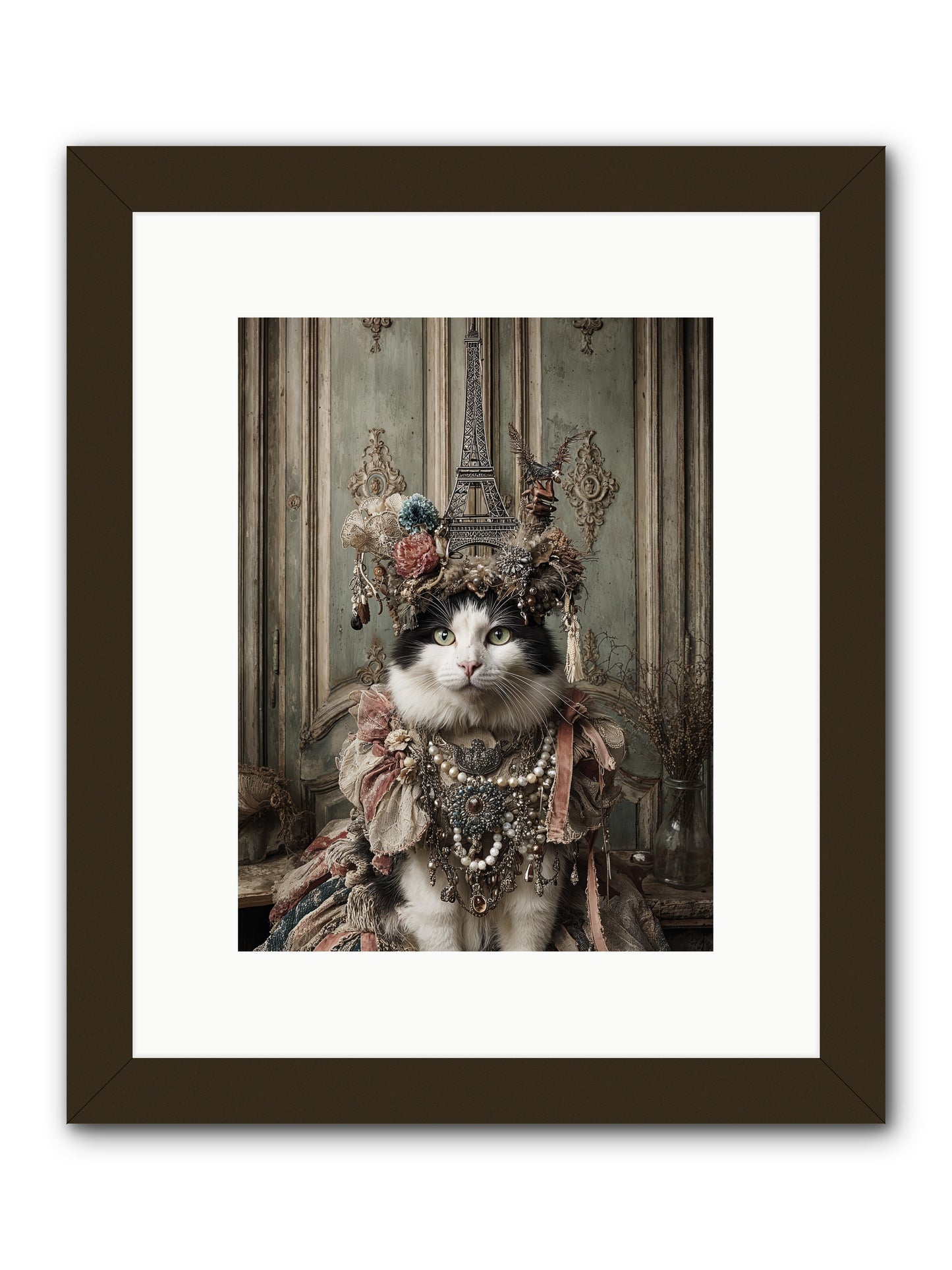 Miss Twill and the Lemon Parade -- Framed Print - Black 9x12