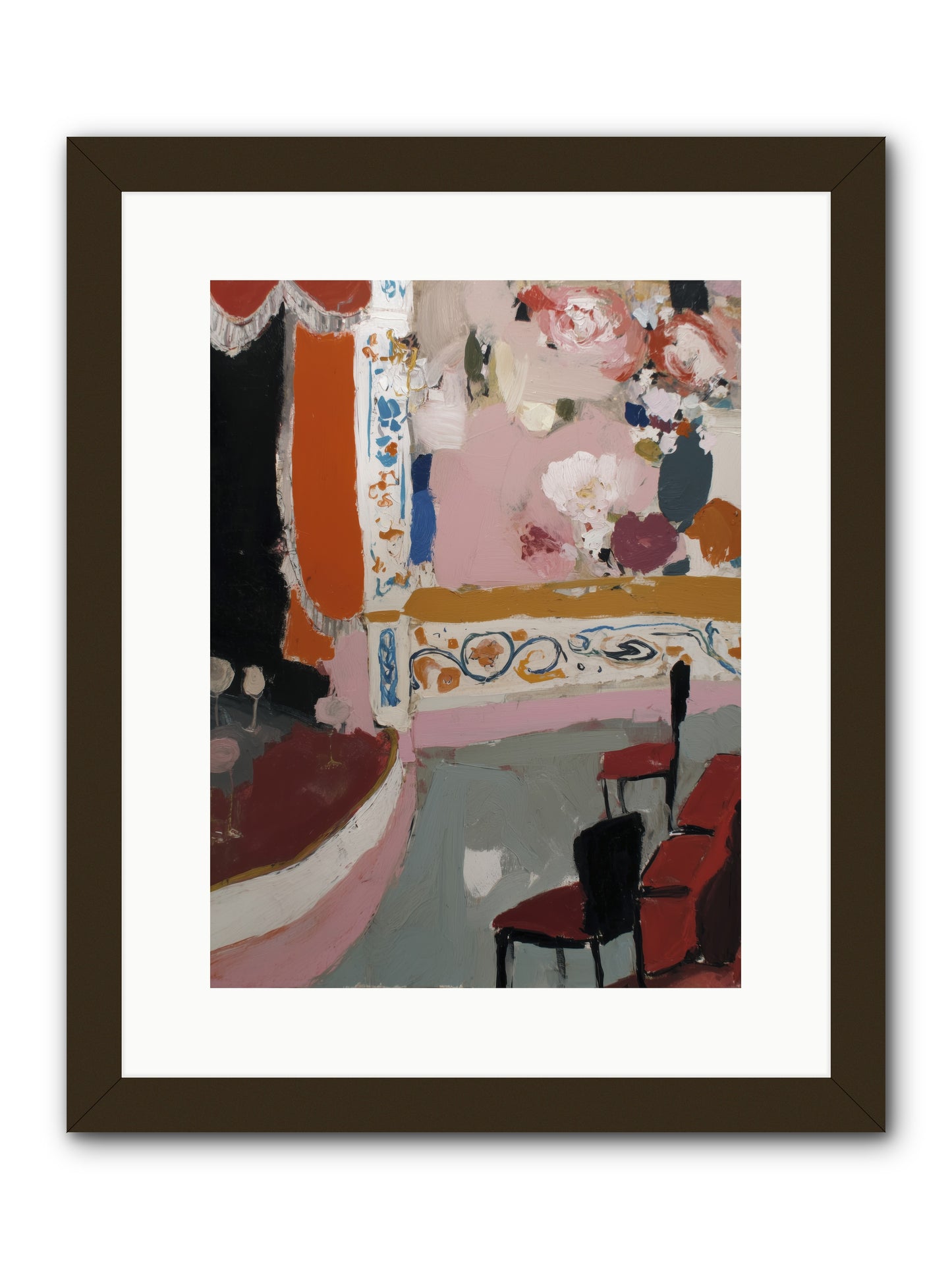 Missing Page -- Framed Print - Black 12x16
