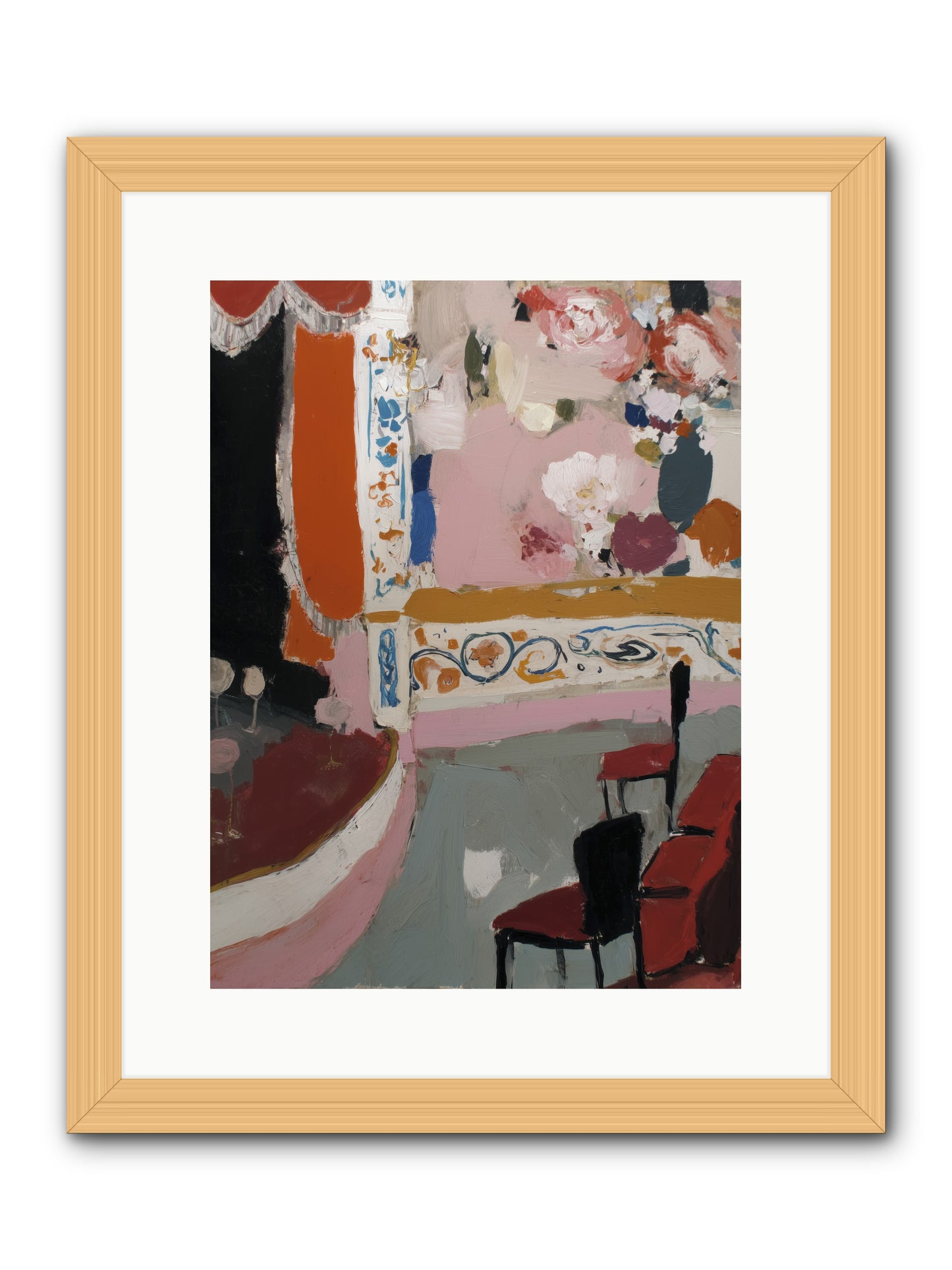 Missing Page -- Framed Print - Natural 12x16
