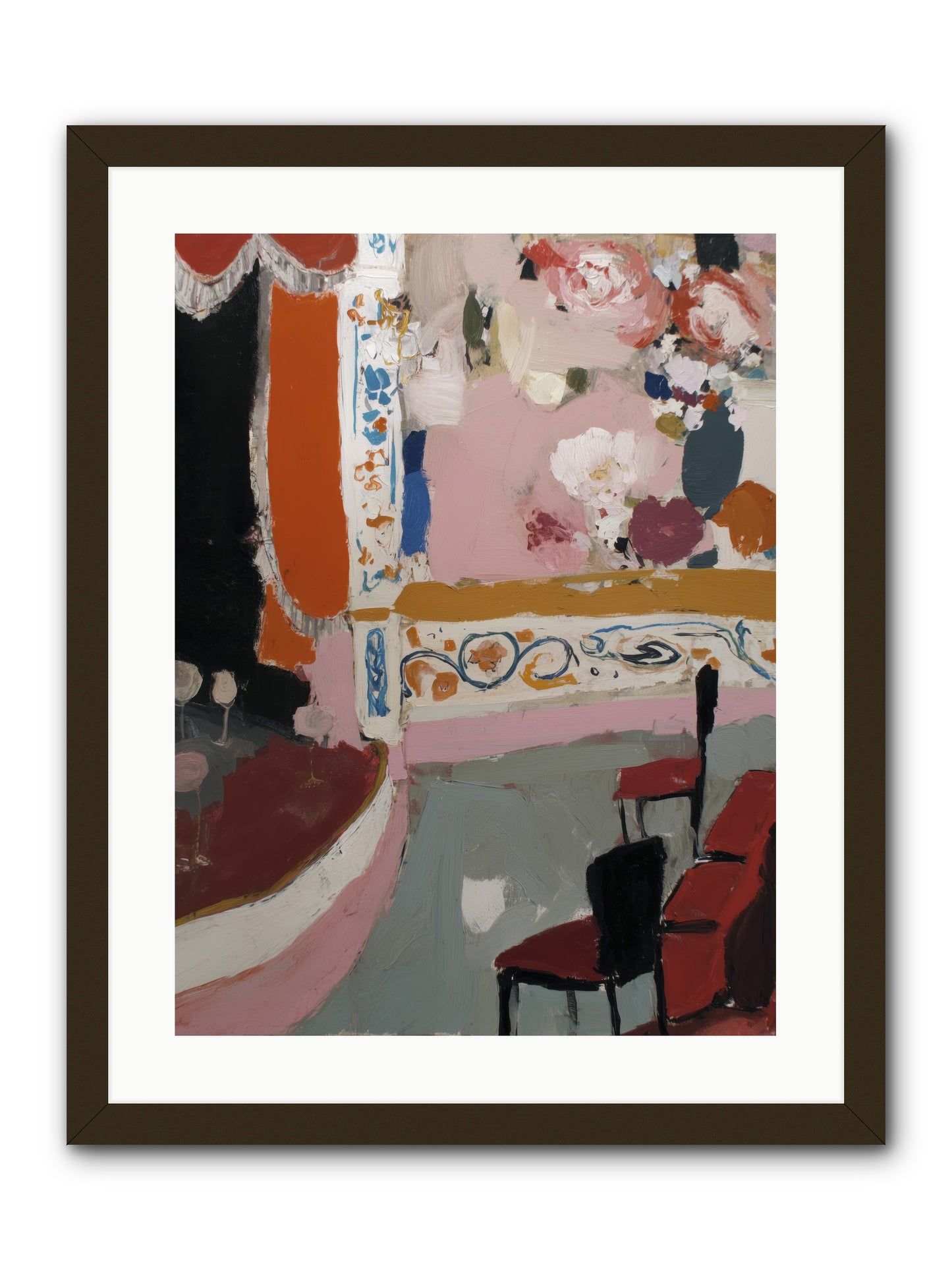 Missing Page -- Framed Print - Black 18x24