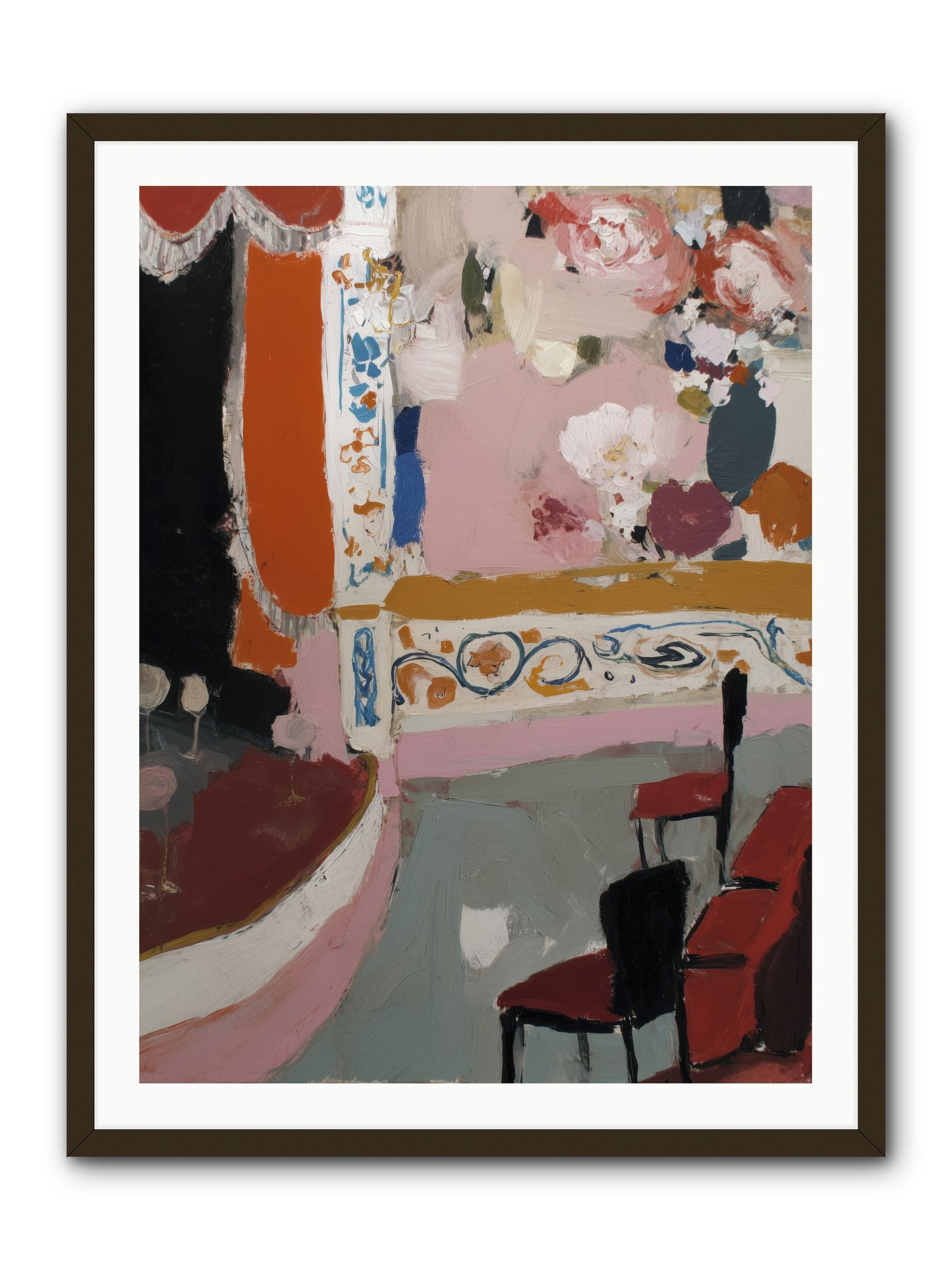 Missing Page -- Framed Print - Black 30x40