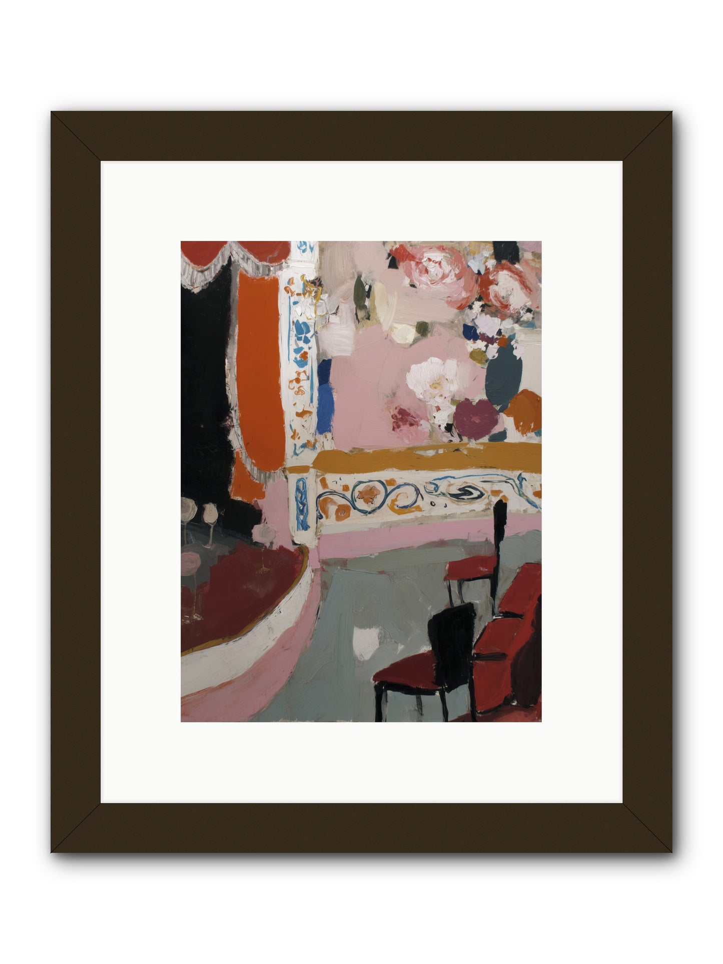 Missing Page -- Framed Print - Black 9x12