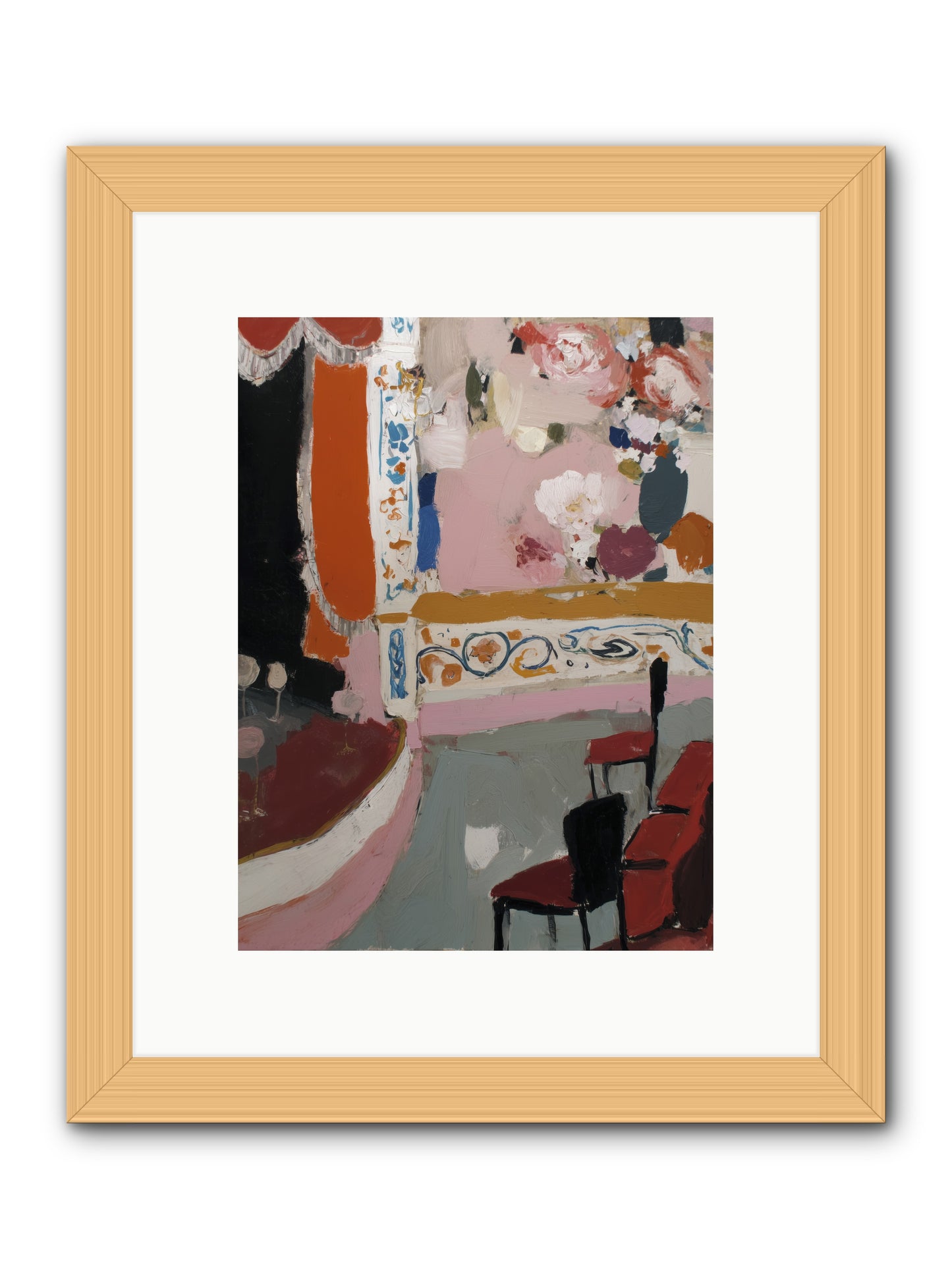 Missing Page -- Framed Print - Natural 9x12