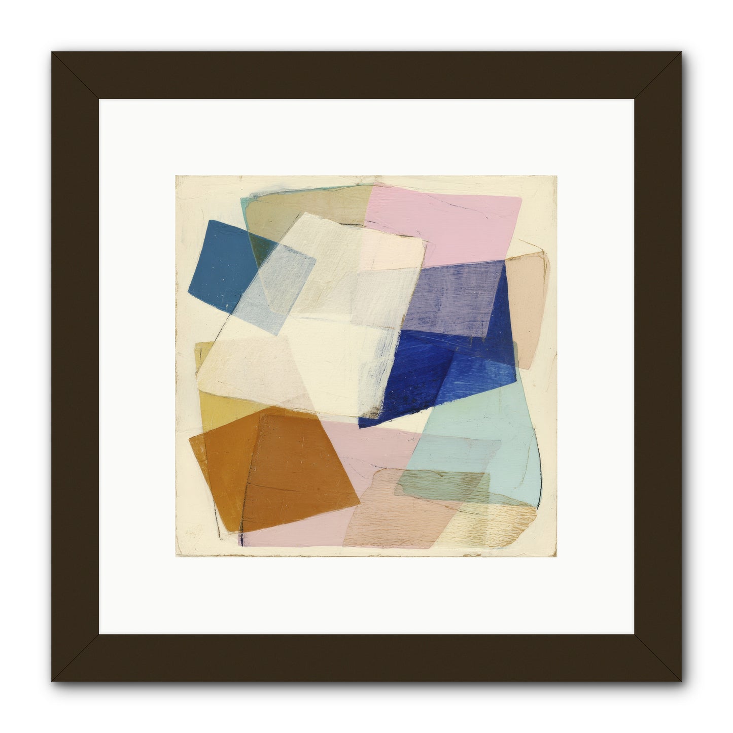 Misted Loom -- Framed Print - Black 10x10