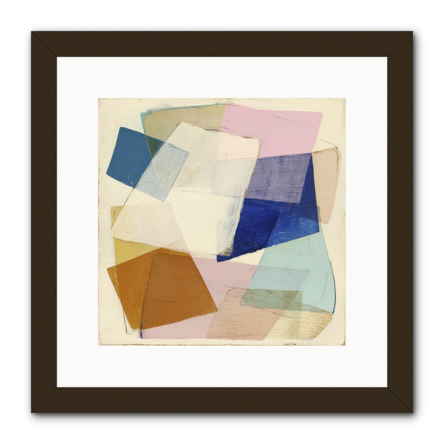 Misted Loom -- Framed Print - Black 12x12