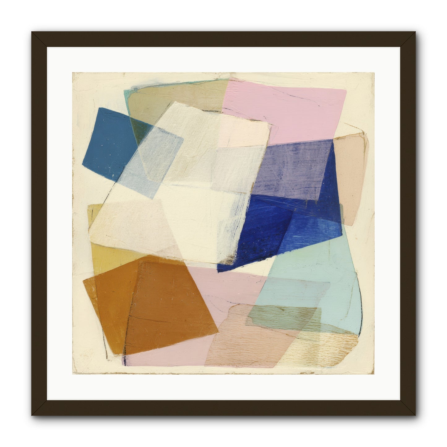 Misted Loom -- Framed Print - Black 24x24