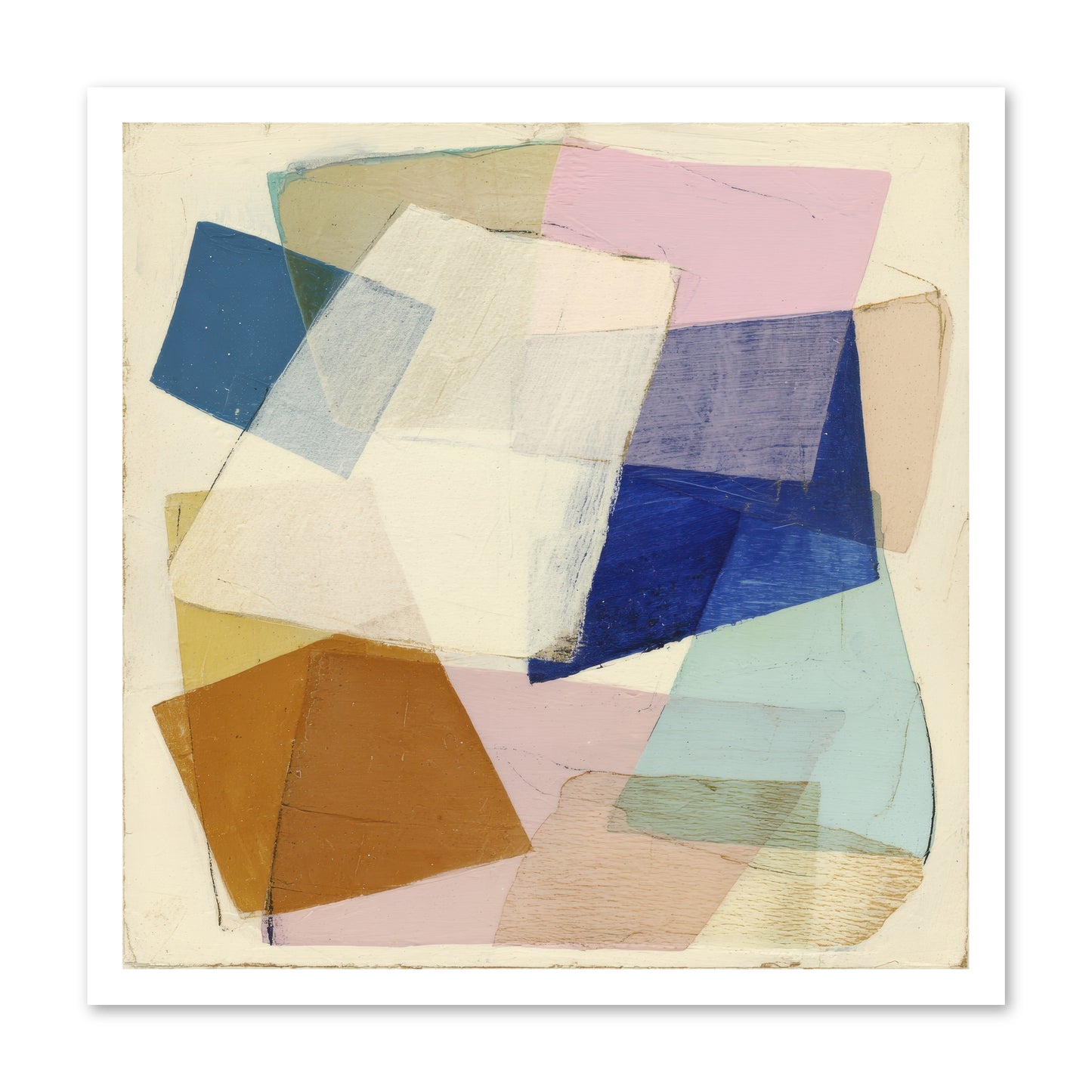 Misted Loom -- Paper Print 24x24