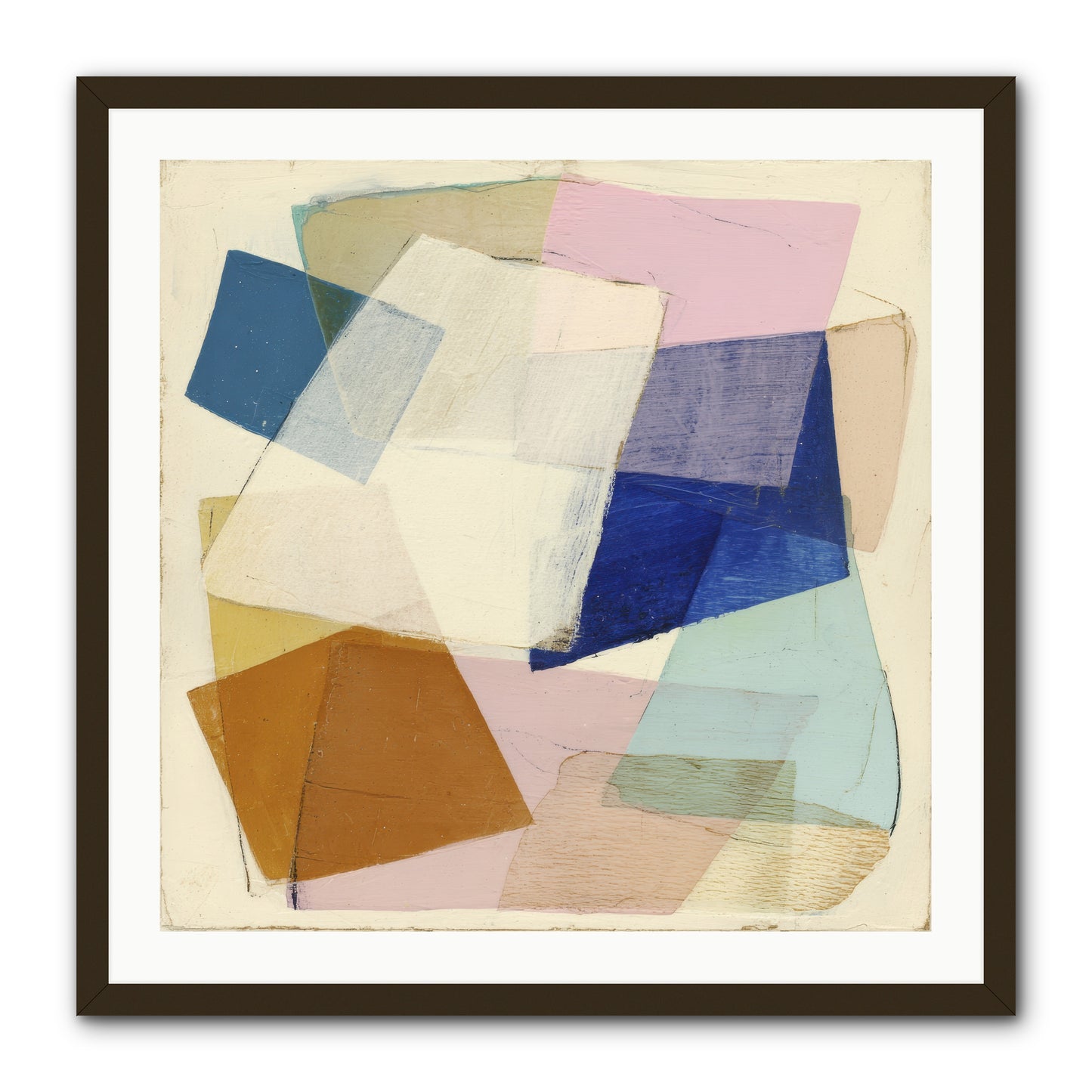 Misted Loom -- Framed Print - Black 30x30