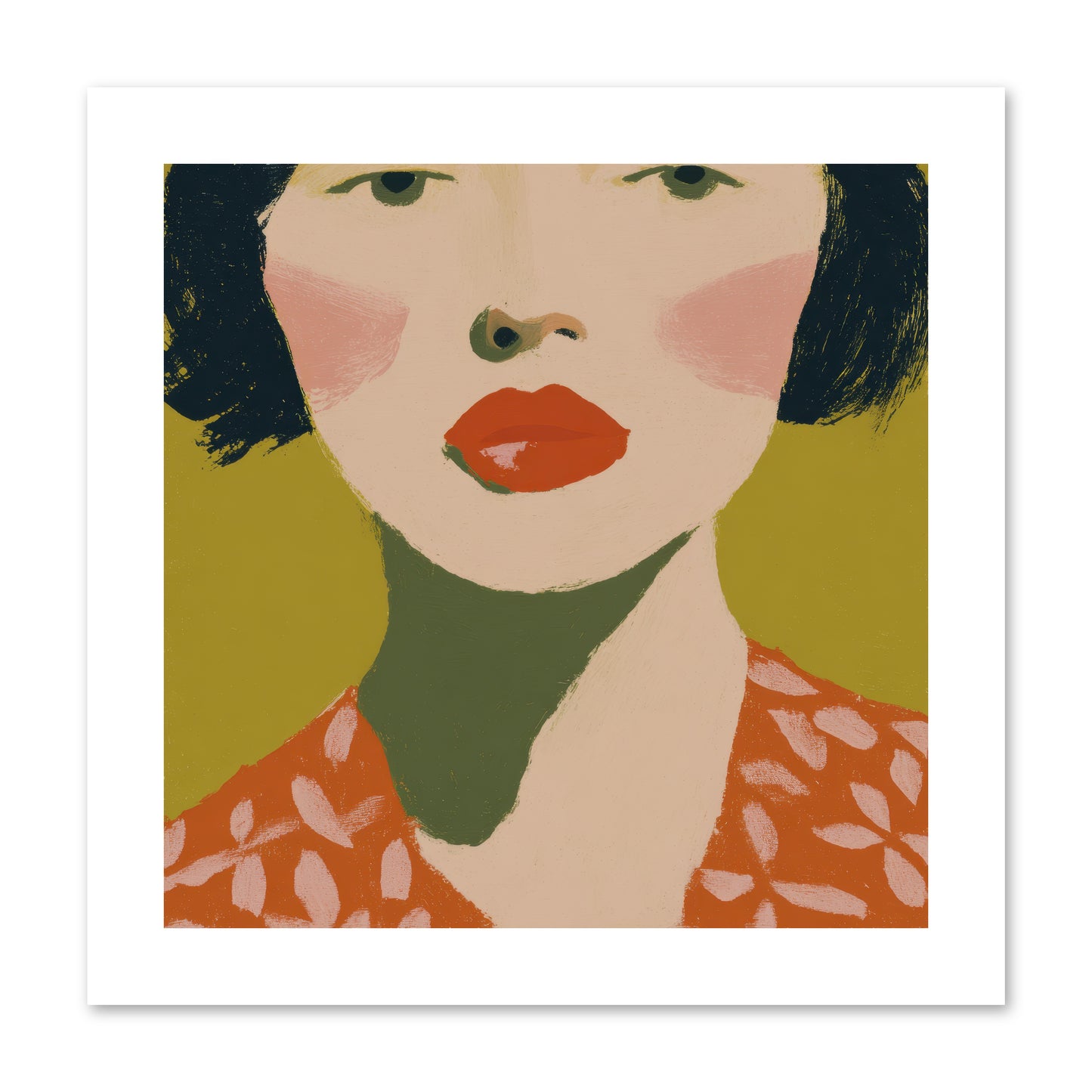 Moment of Certainty -- Loose Canvas Print 10x10
