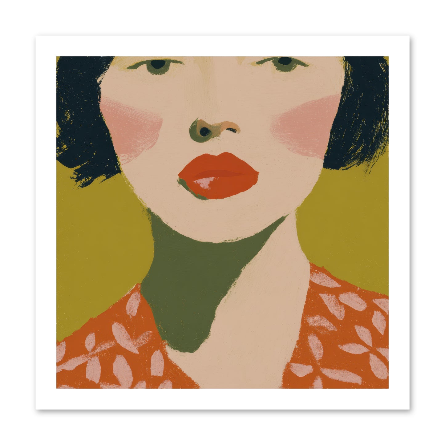 Moment of Certainty -- Loose Canvas Print 16x16