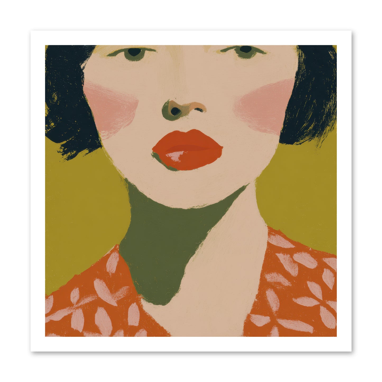 Moment of Certainty -- Loose Canvas Print 20x20