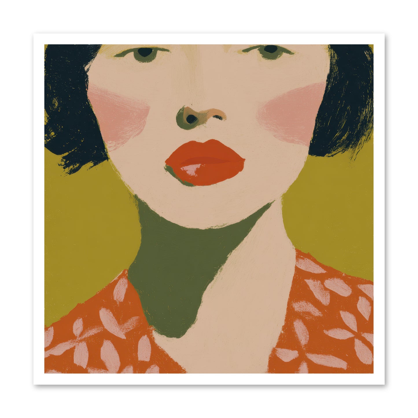 Moment of Certainty -- Loose Canvas Print 30x30