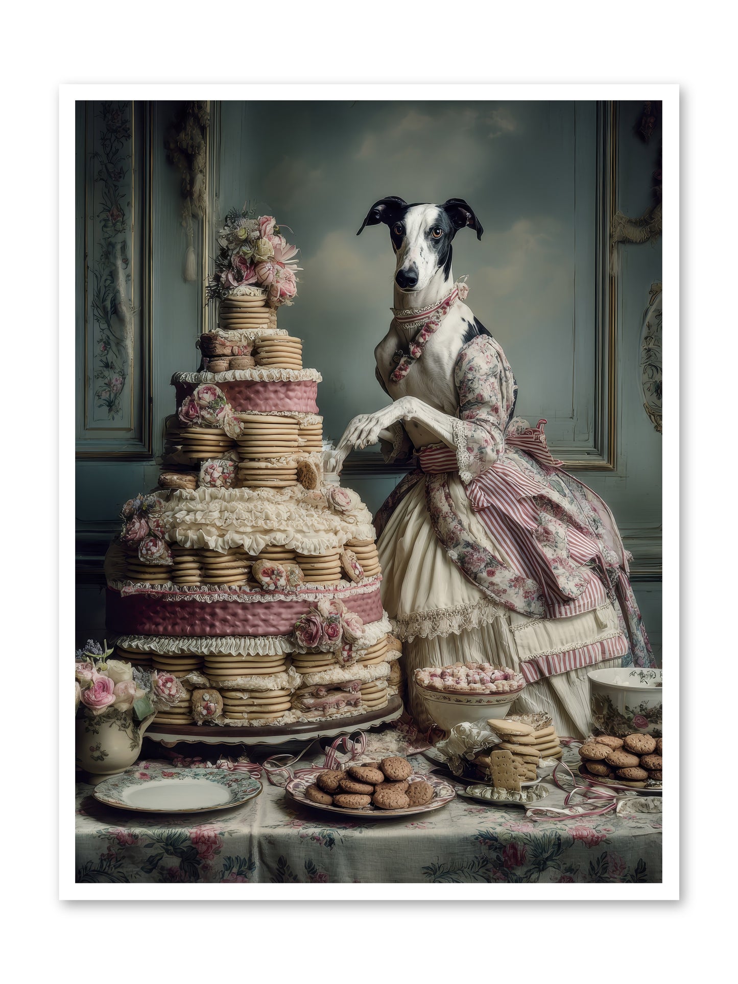 Monarch of the Marshmallow Oven-REZ -- Loose Canvas Print 36x48