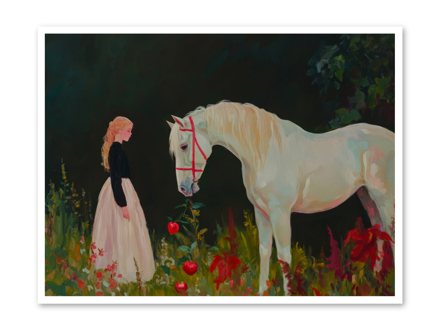Moon HoursRez2 -- Loose Canvas Print 48x36