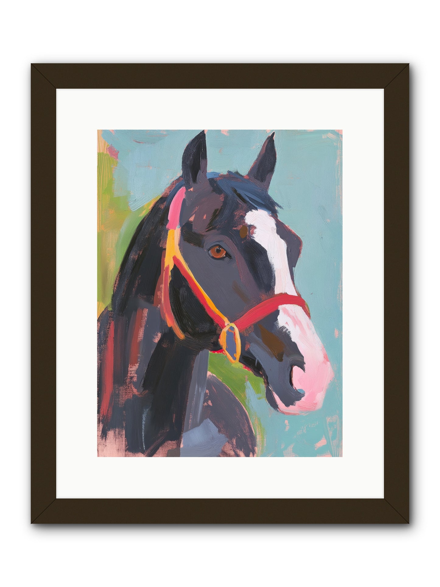 Moonbeam -- Framed Print - Black 12x16