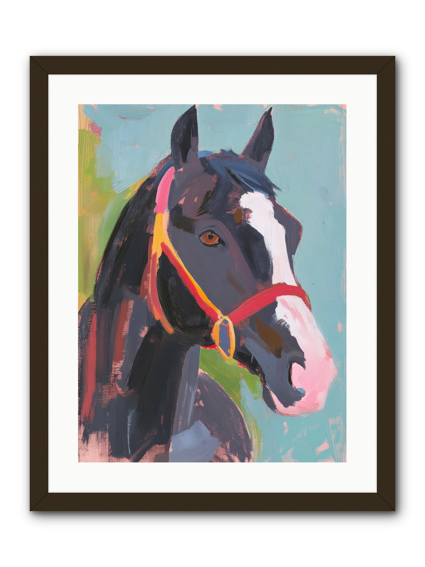 Moonbeam -- Framed Print - Black 18x24