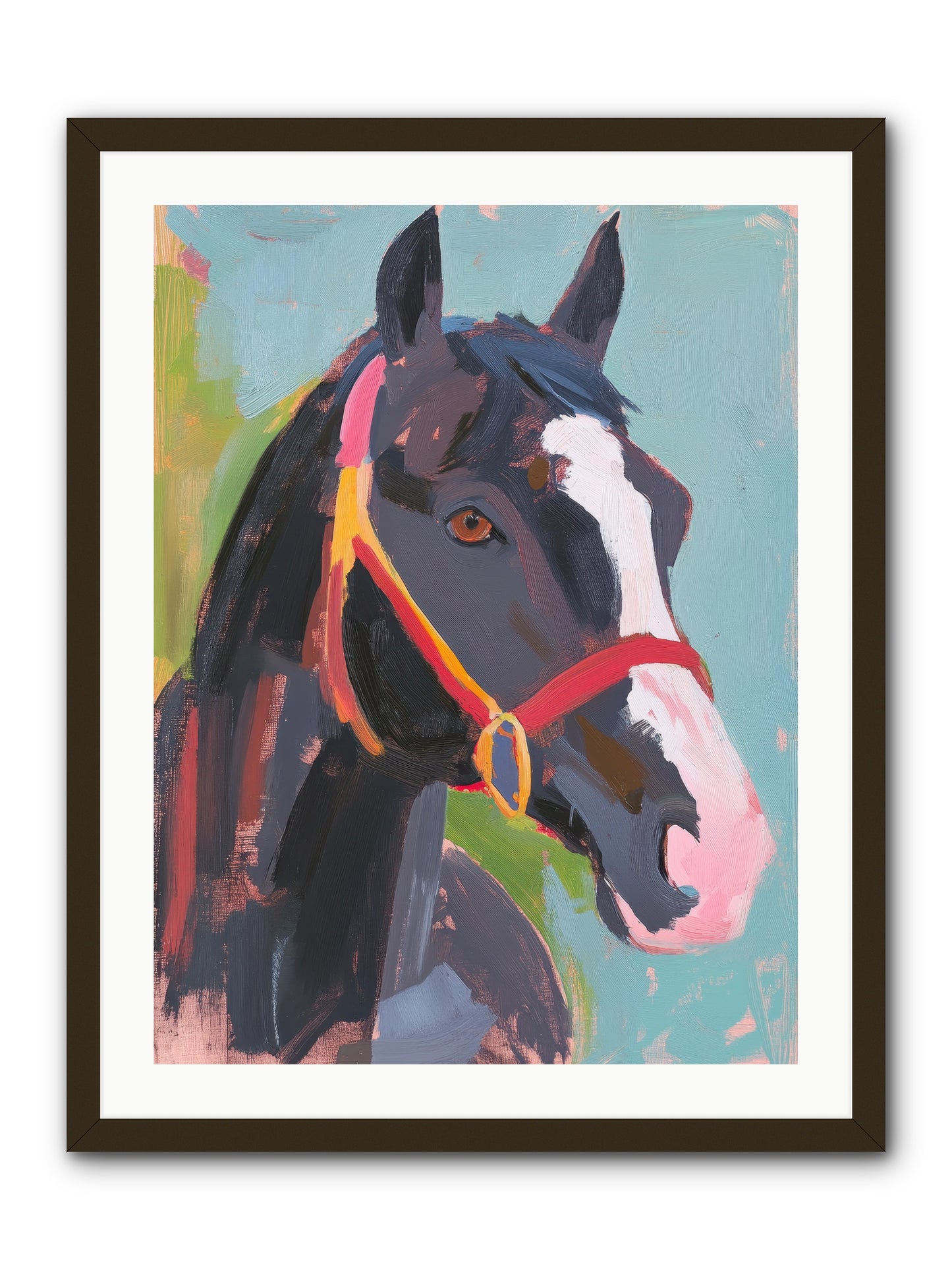 Moonbeam -- Framed Print - Black 24x32
