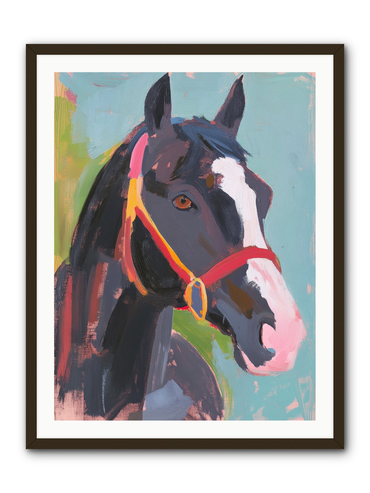 Moonbeam -- Framed Print - Black 30x40