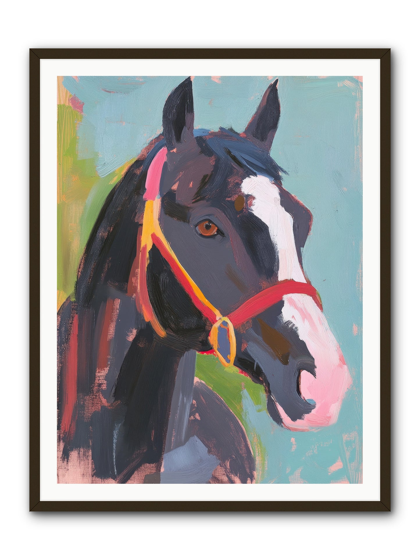 Moonbeam -- Framed Print - Black 36x48