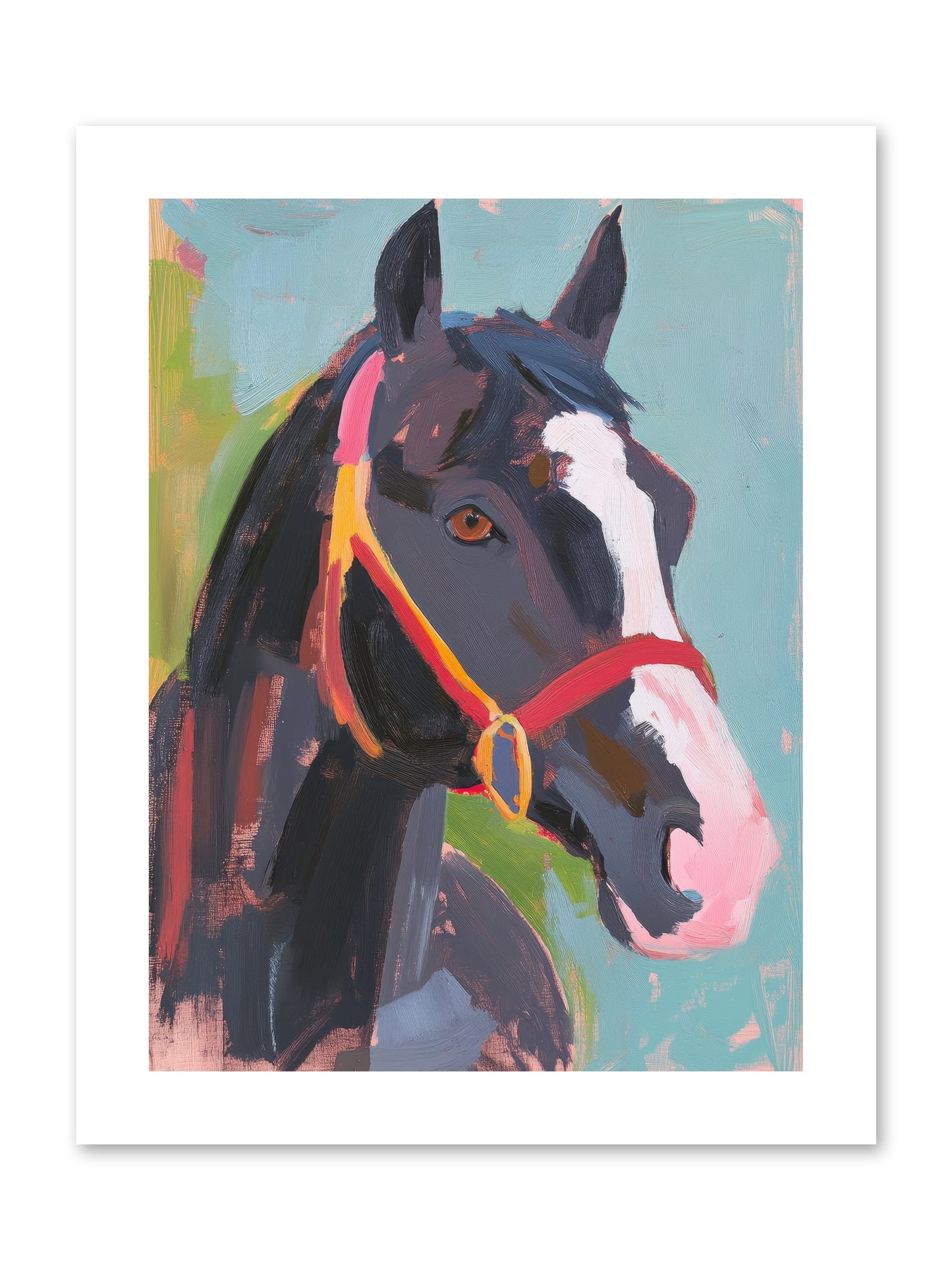 Moonbeam -- Loose Canvas Print 9x12