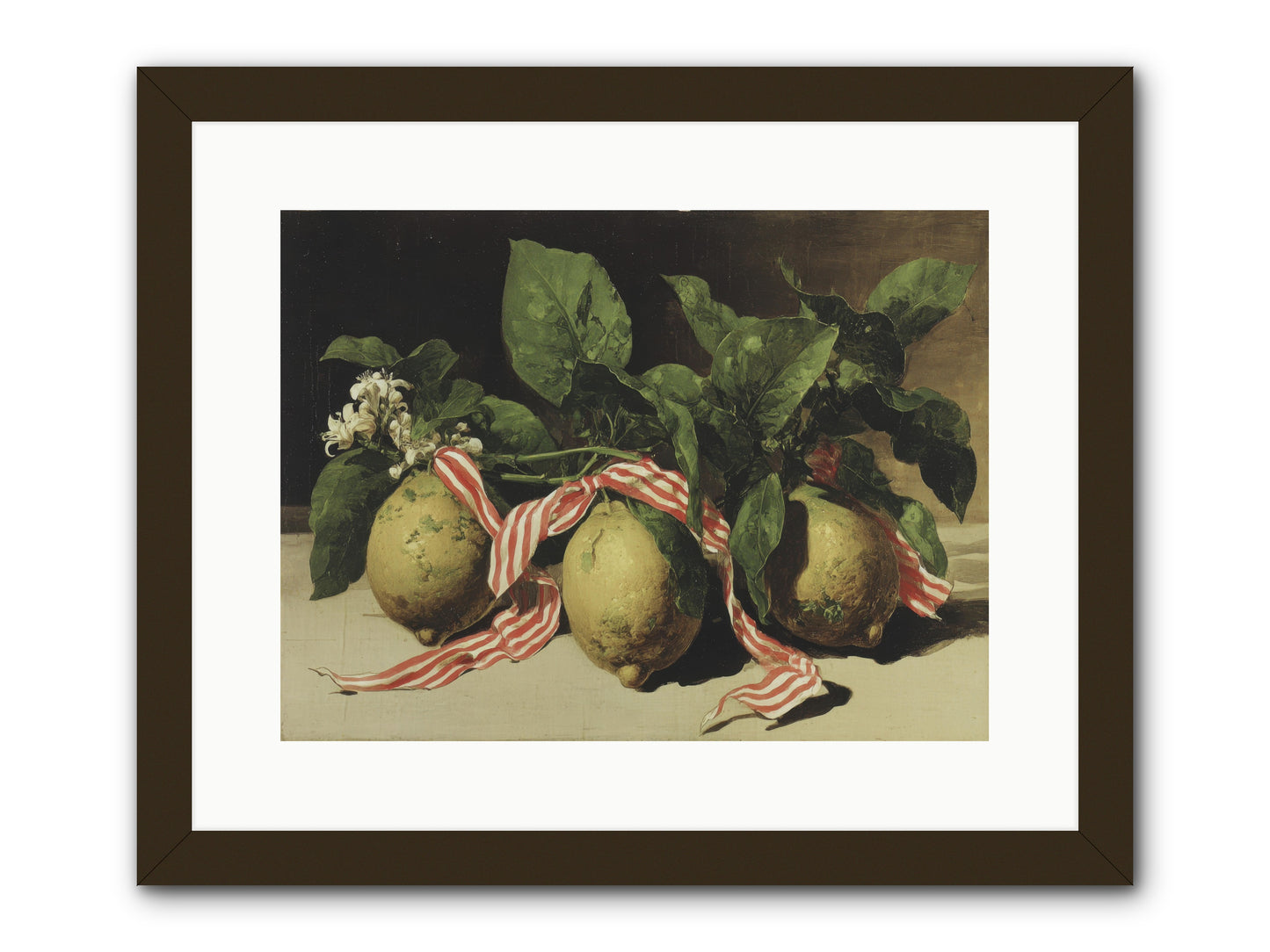 Moonlight at Mallow House -- Framed Print - Black 16x12