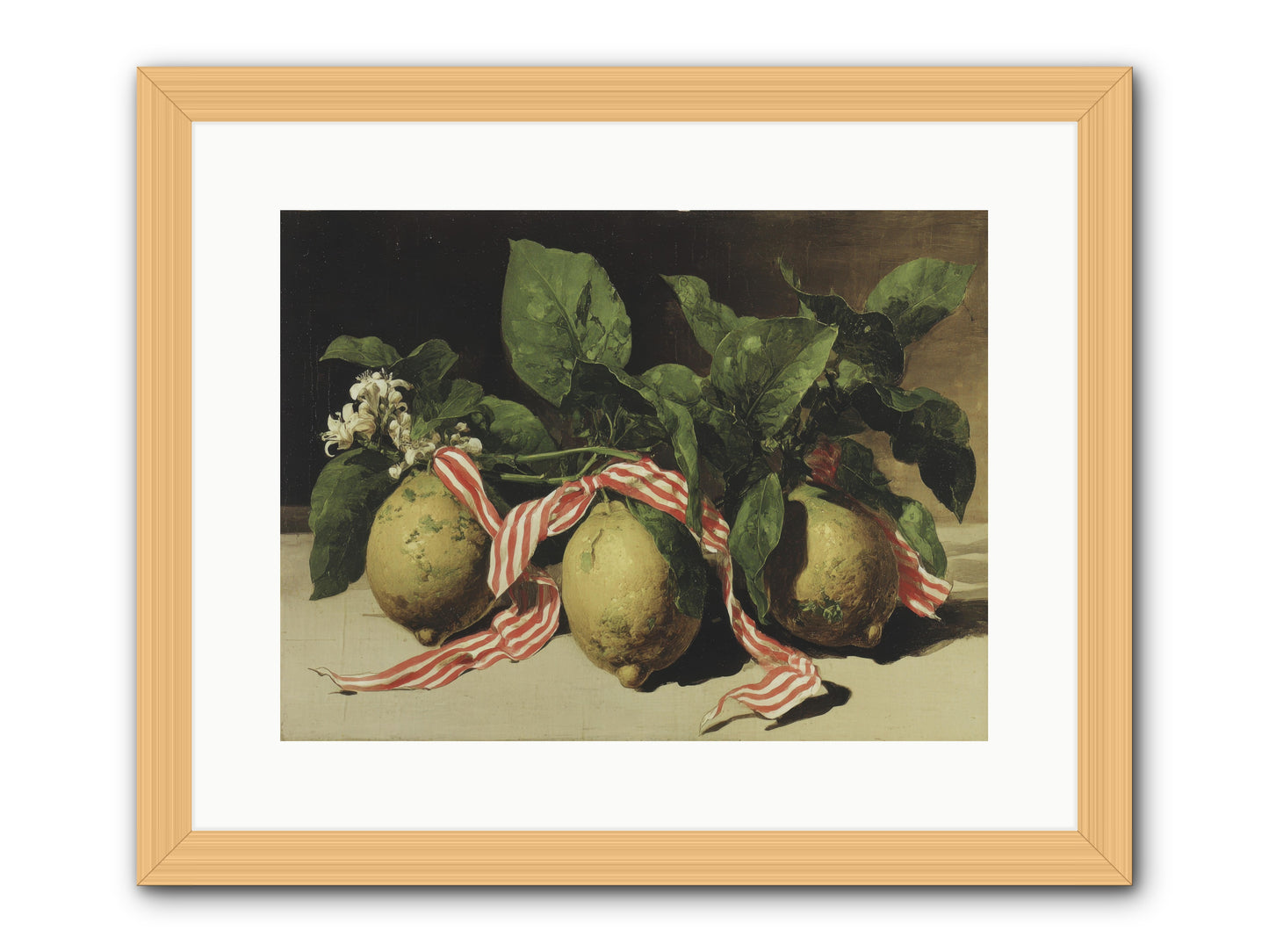 Moonlight at Mallow House -- Framed Print - Natural 16x12