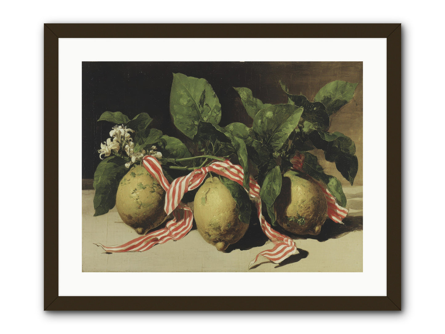 Moonlight at Mallow House -- Framed Print - Black 24x18